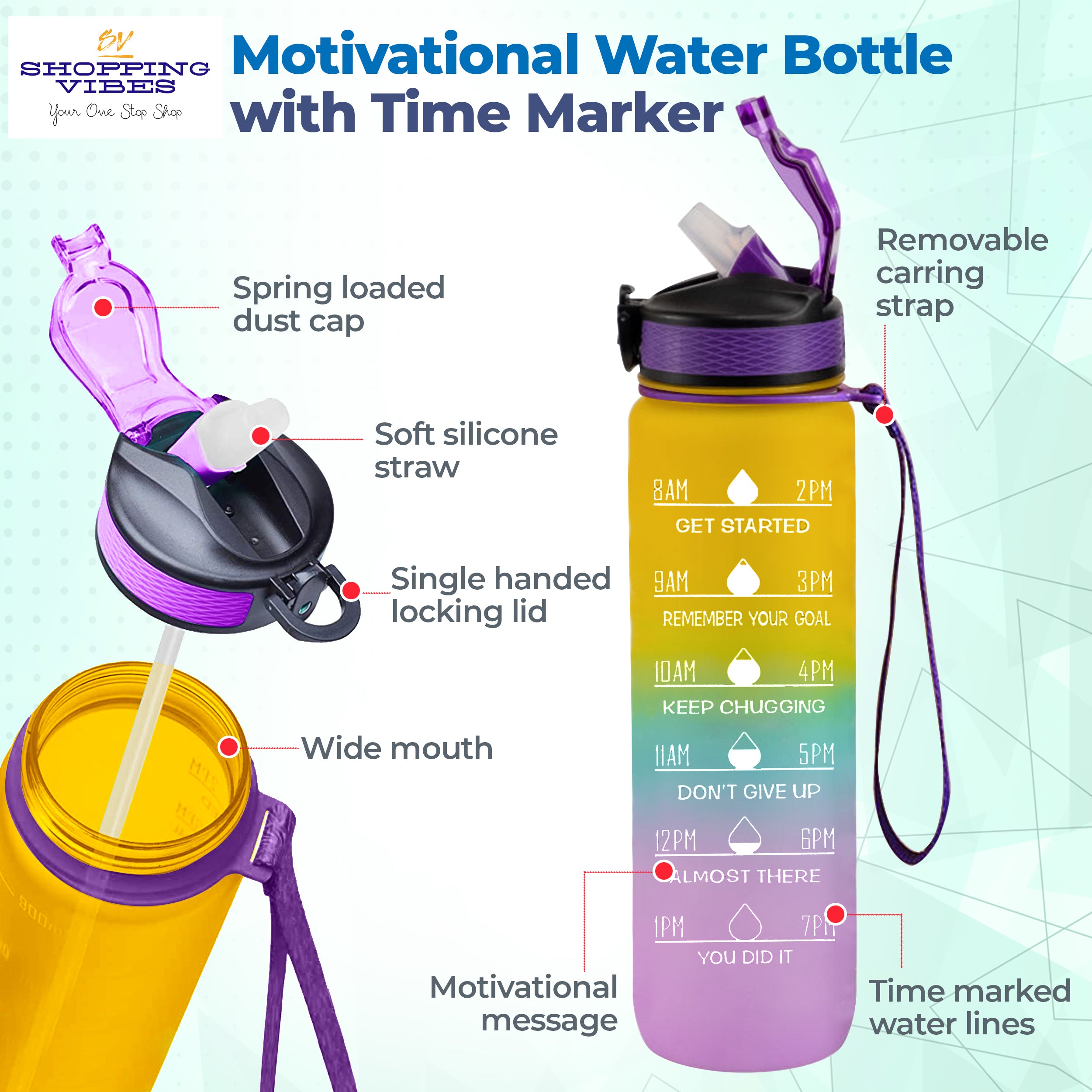 Sports Water Bottle