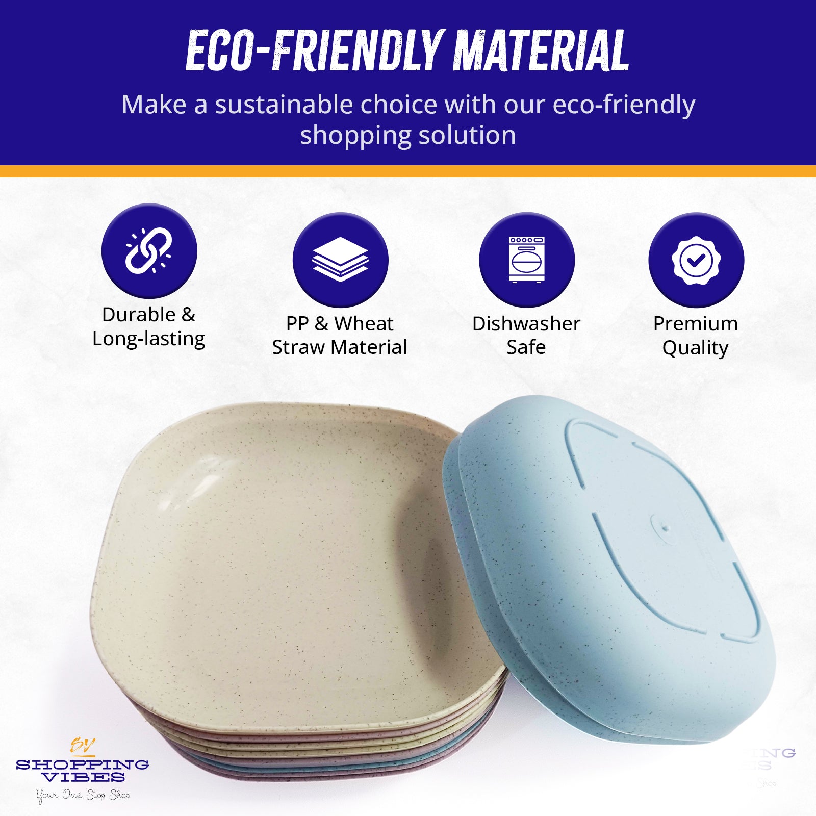 Snack & Fruits Plates Set