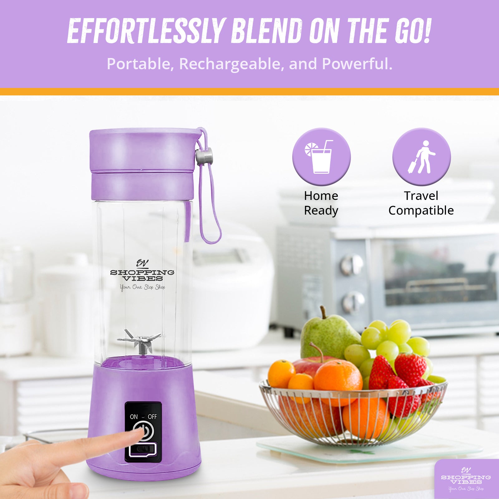 Fresh Juice Portable Blender