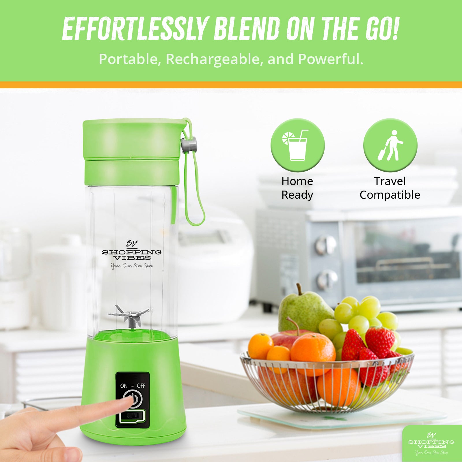 Fresh Juice Portable Blender