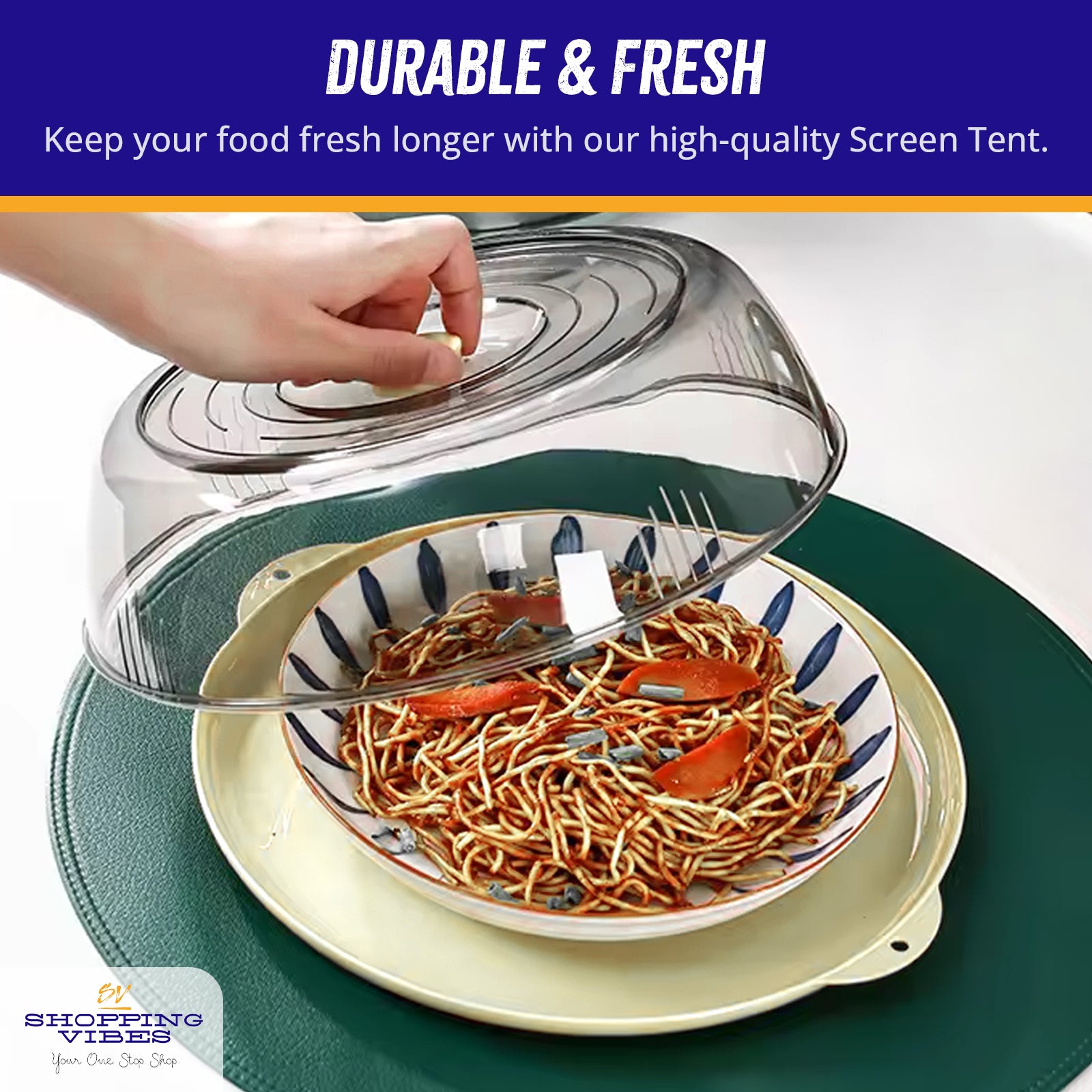 Food Cover_Round Plate