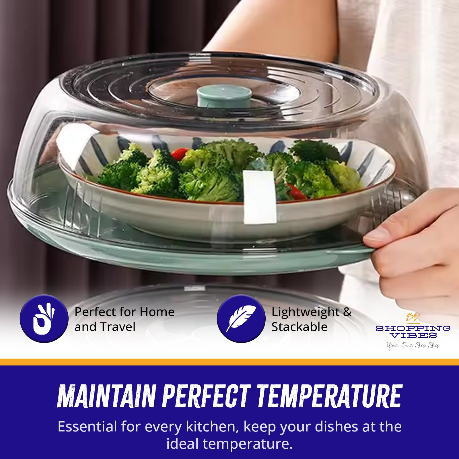 Food Cover_Round Plate