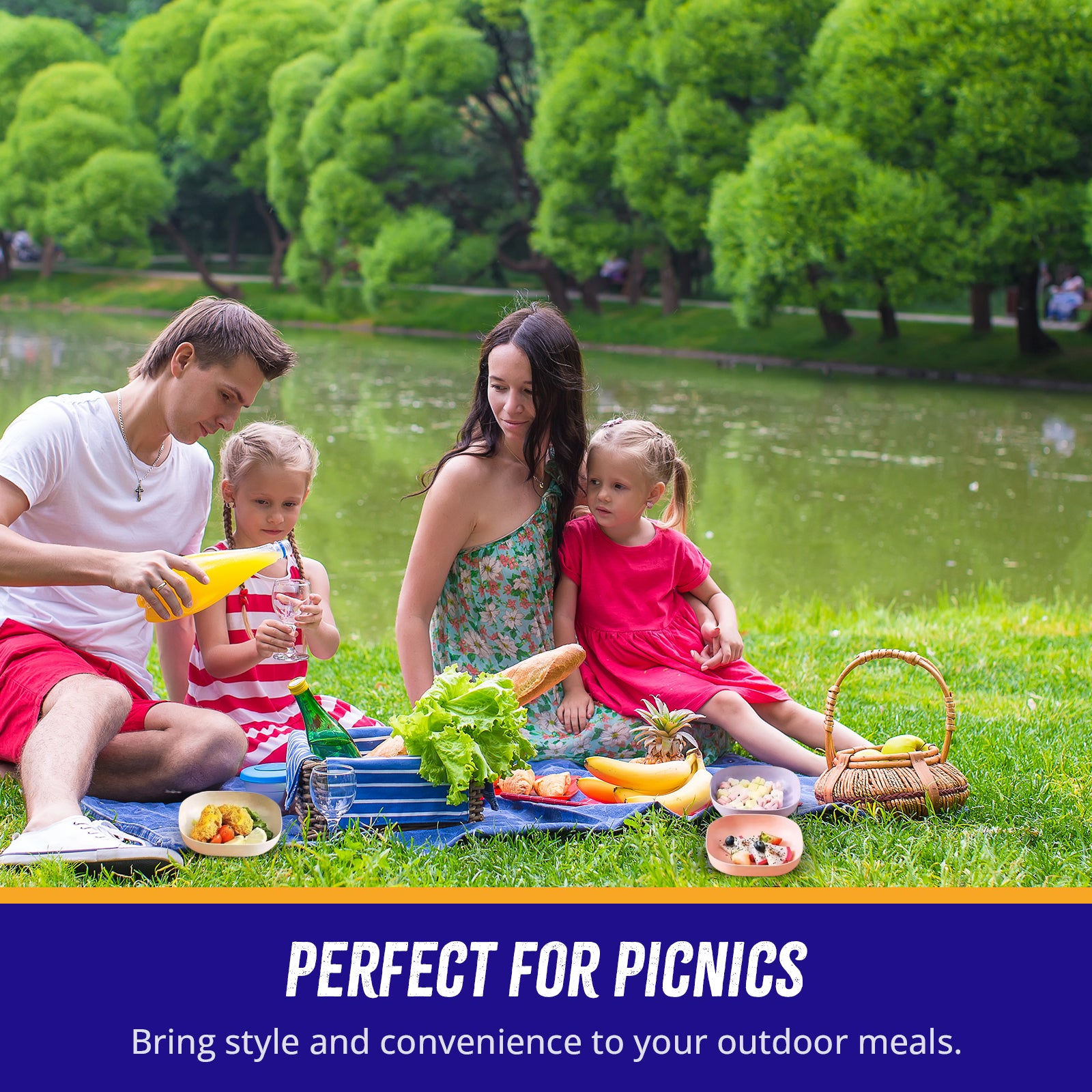 Snack & Fruits Plates Set