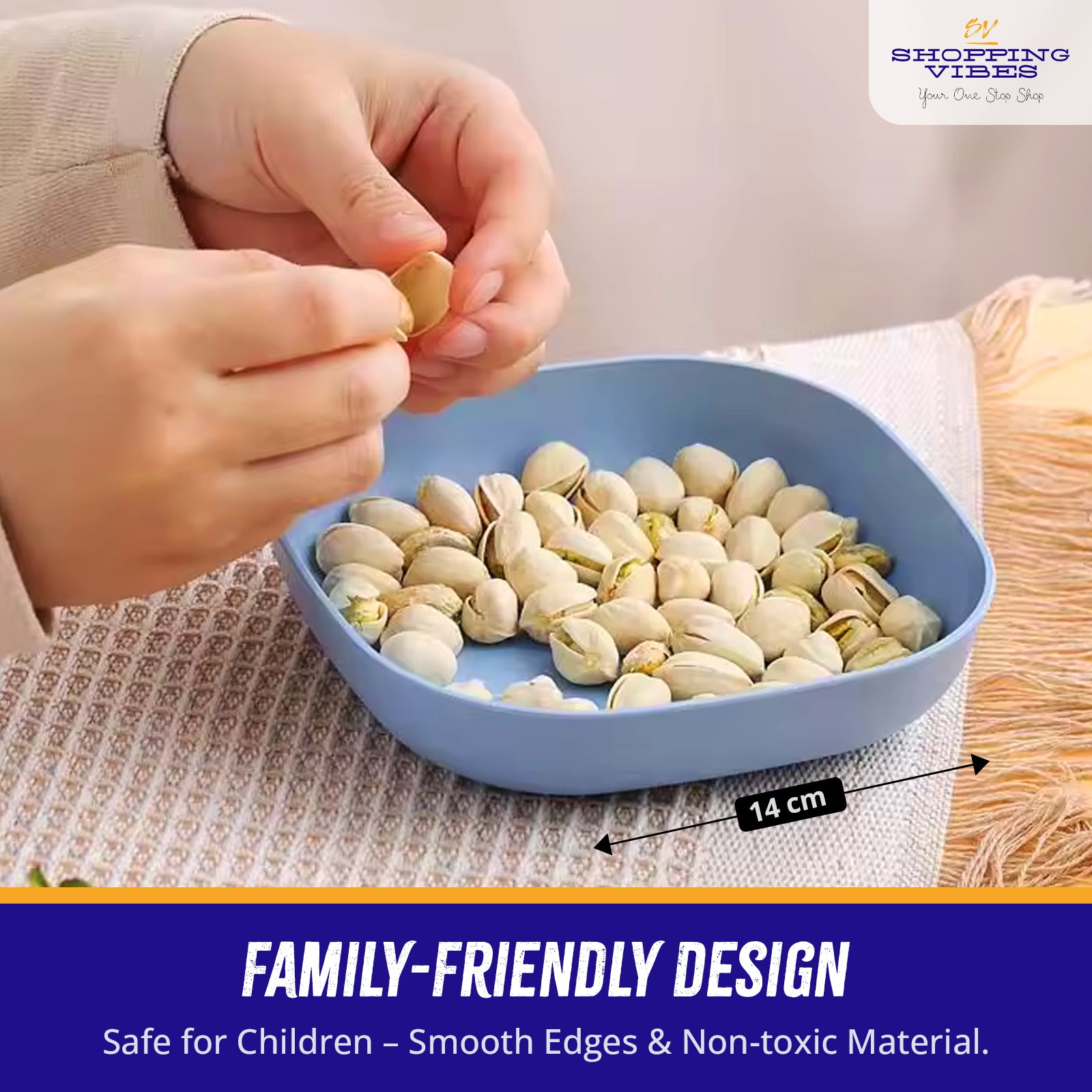 Snack & Fruits Plates Set