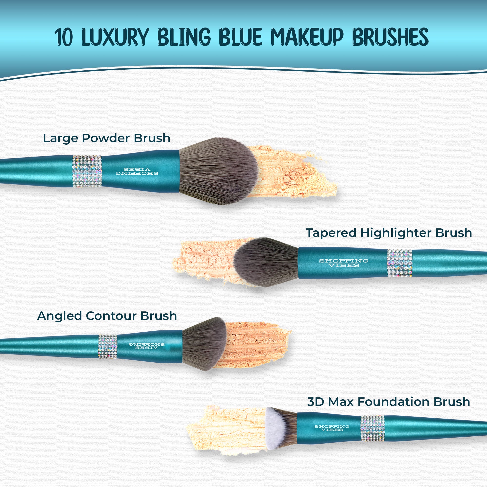 Makeup Brushes Set