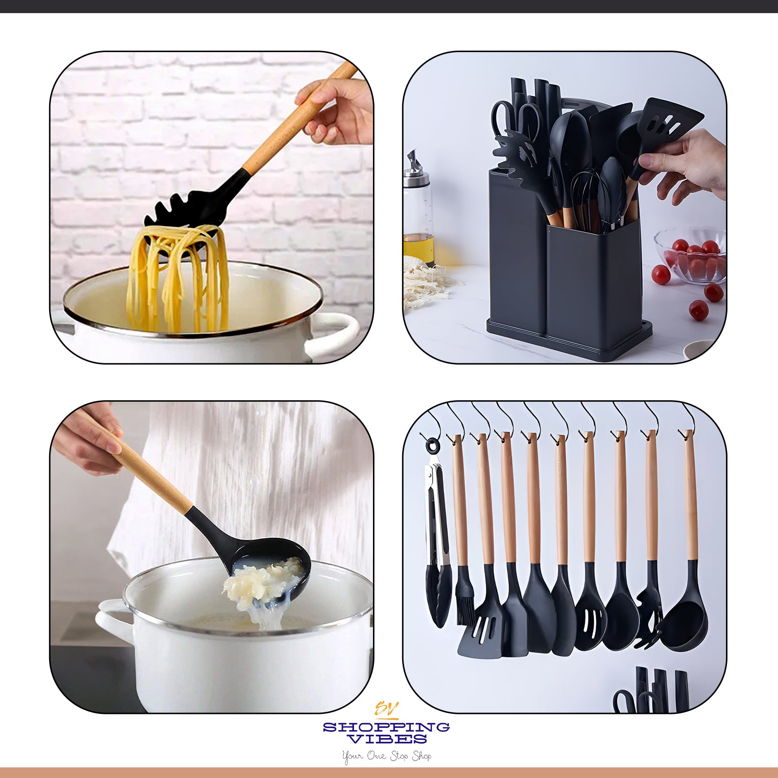 Kitchen Utensils 19 pcs Set
