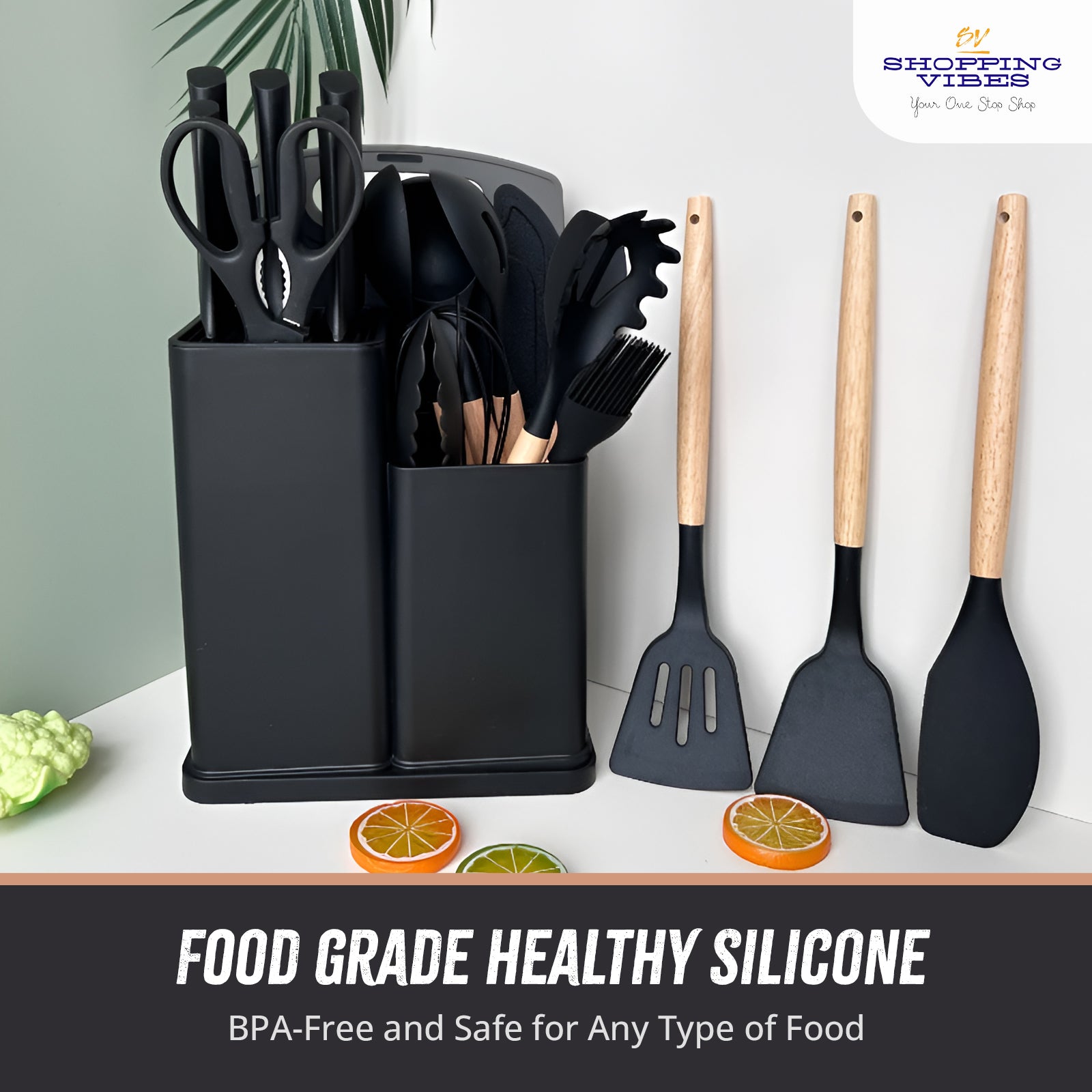 Kitchen Utensils 19 pcs Set