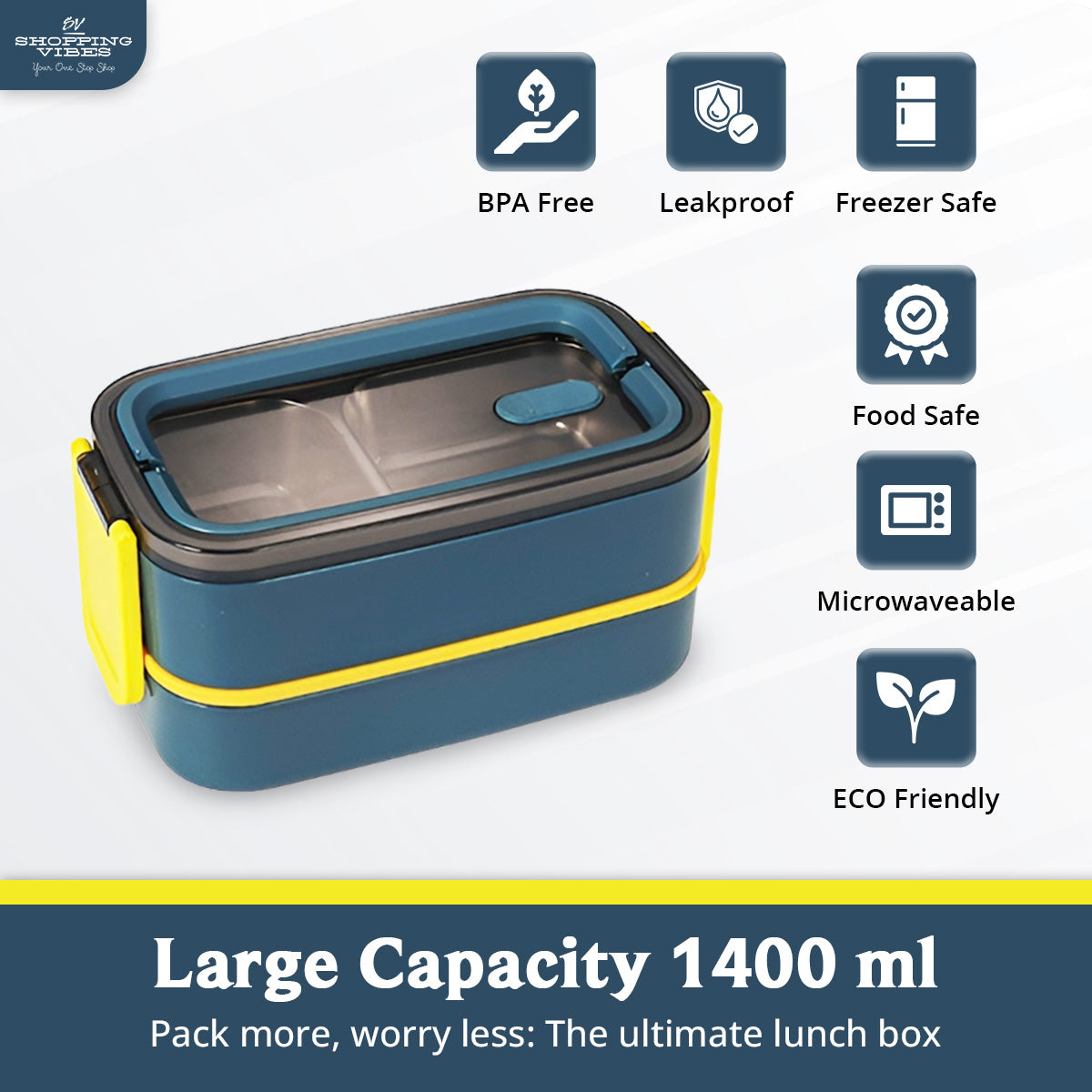 Bento Lunch Box with Bag Set