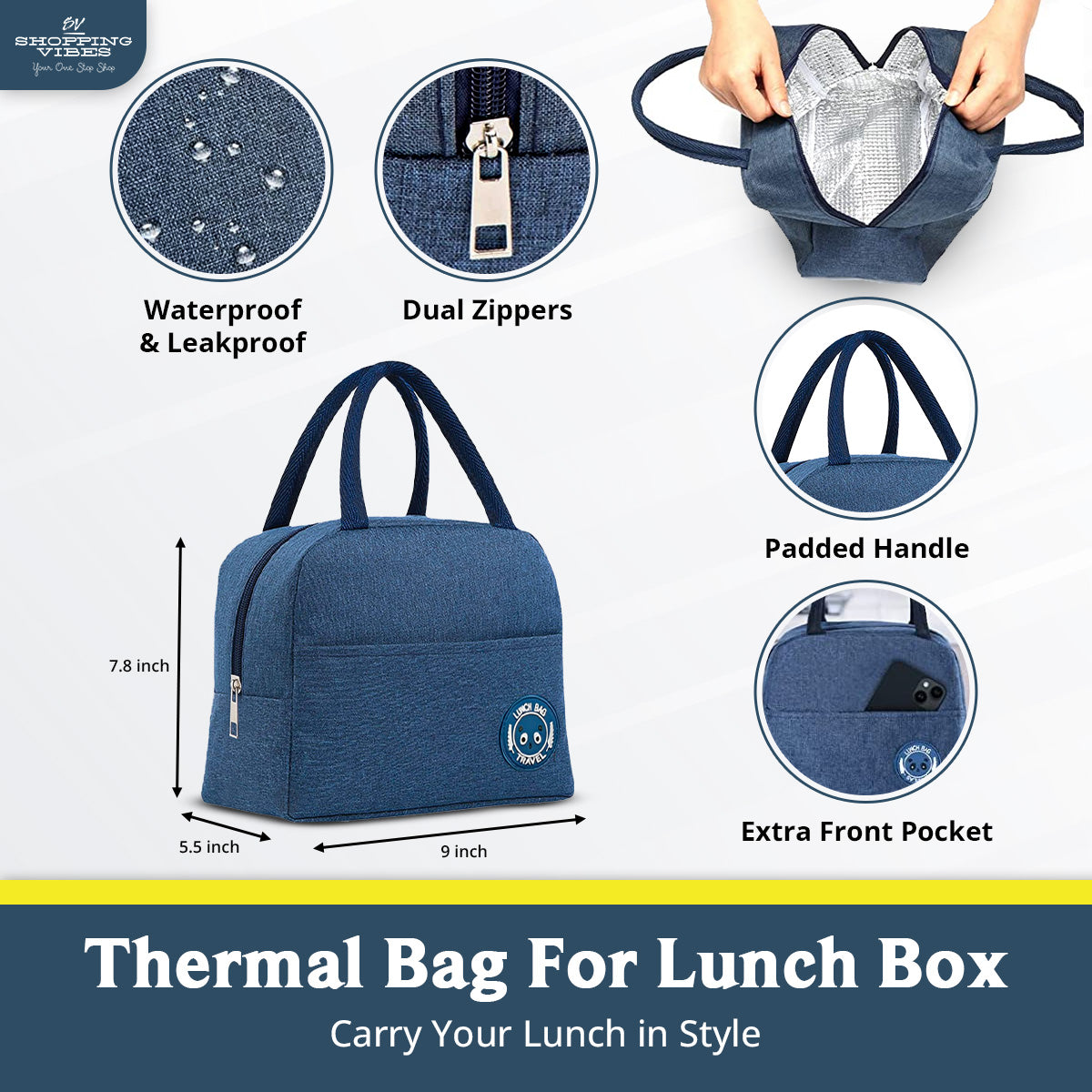 Bento Lunch Box with Bag Set