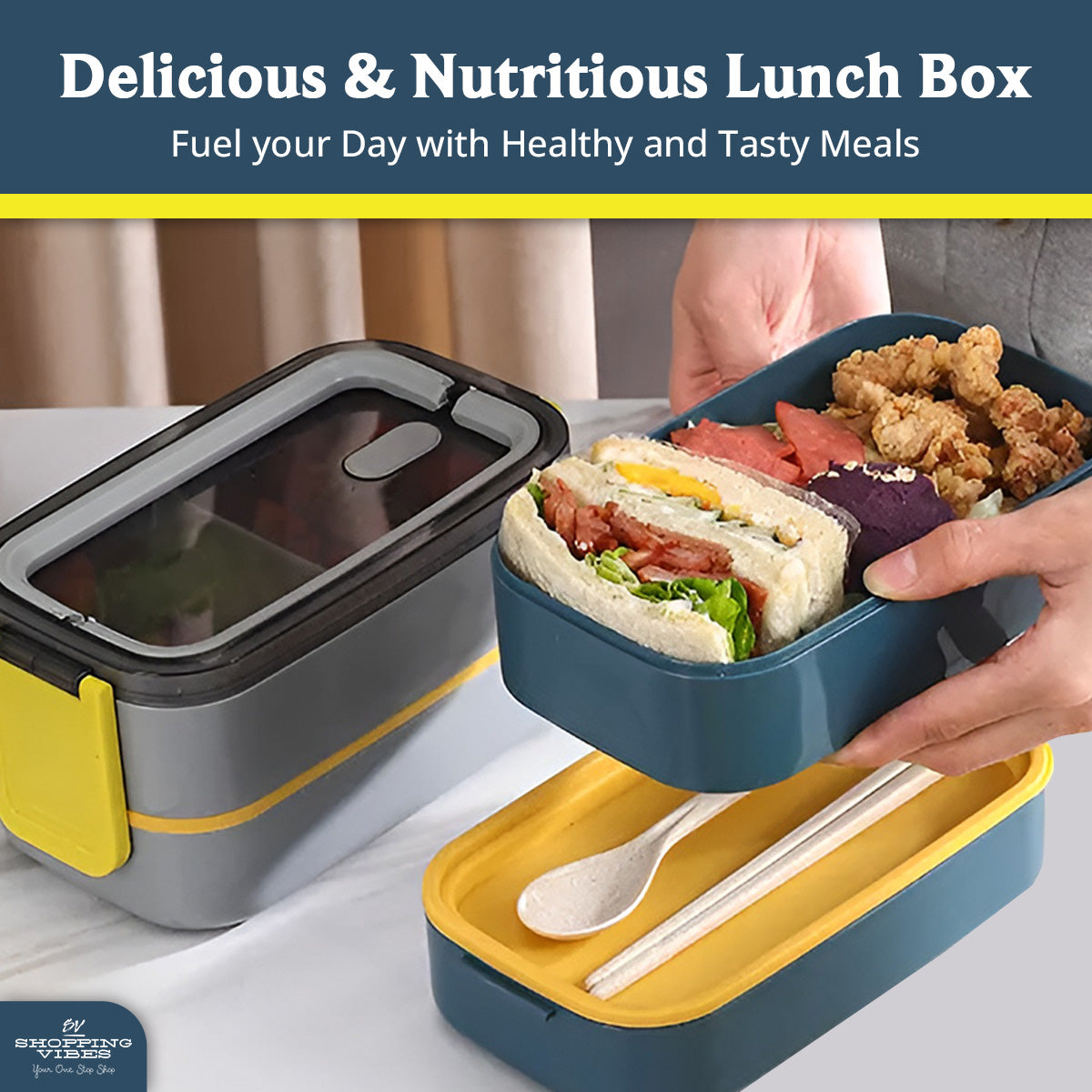 Bento Lunch Box with Bag Set