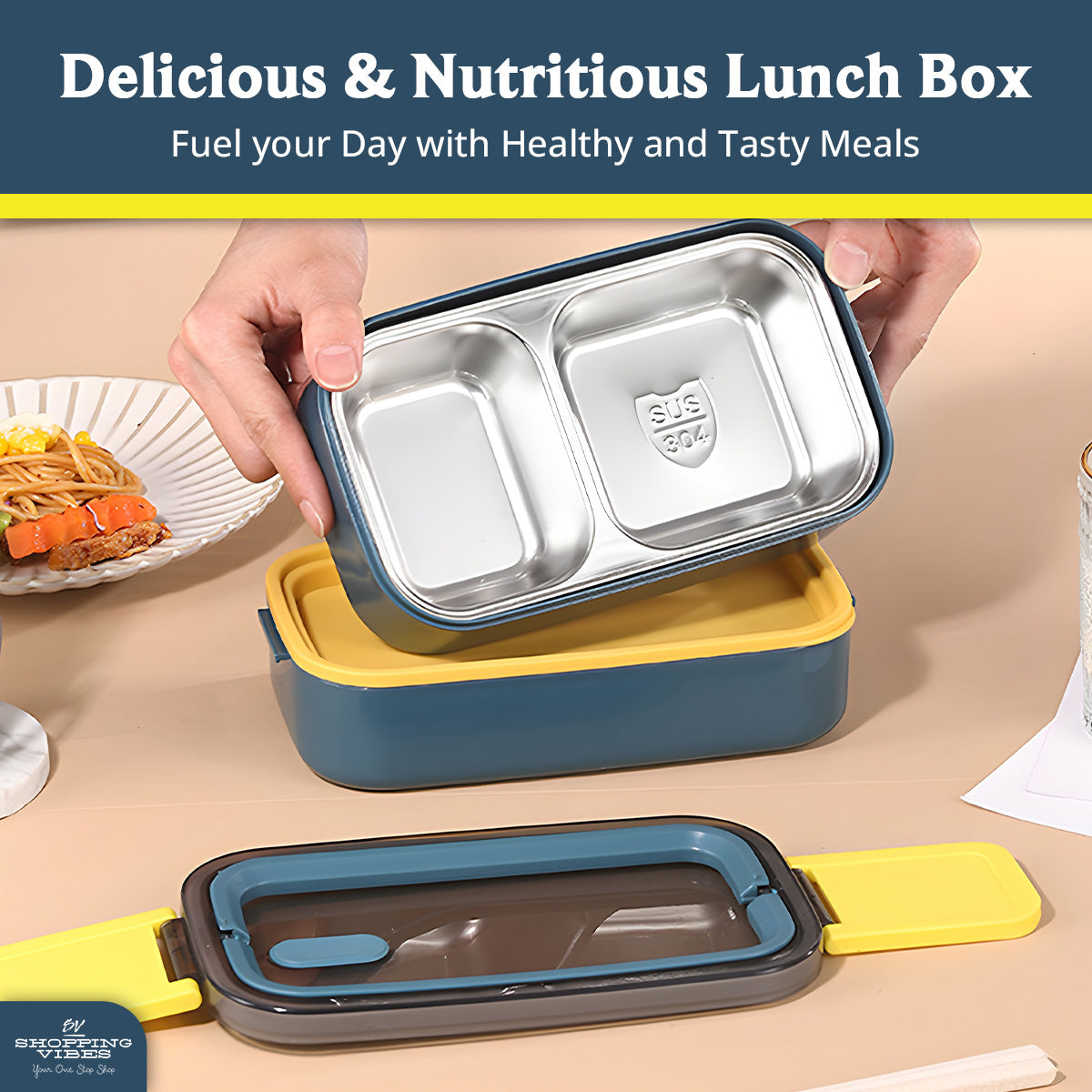 Bento Lunch Box with Bag Set