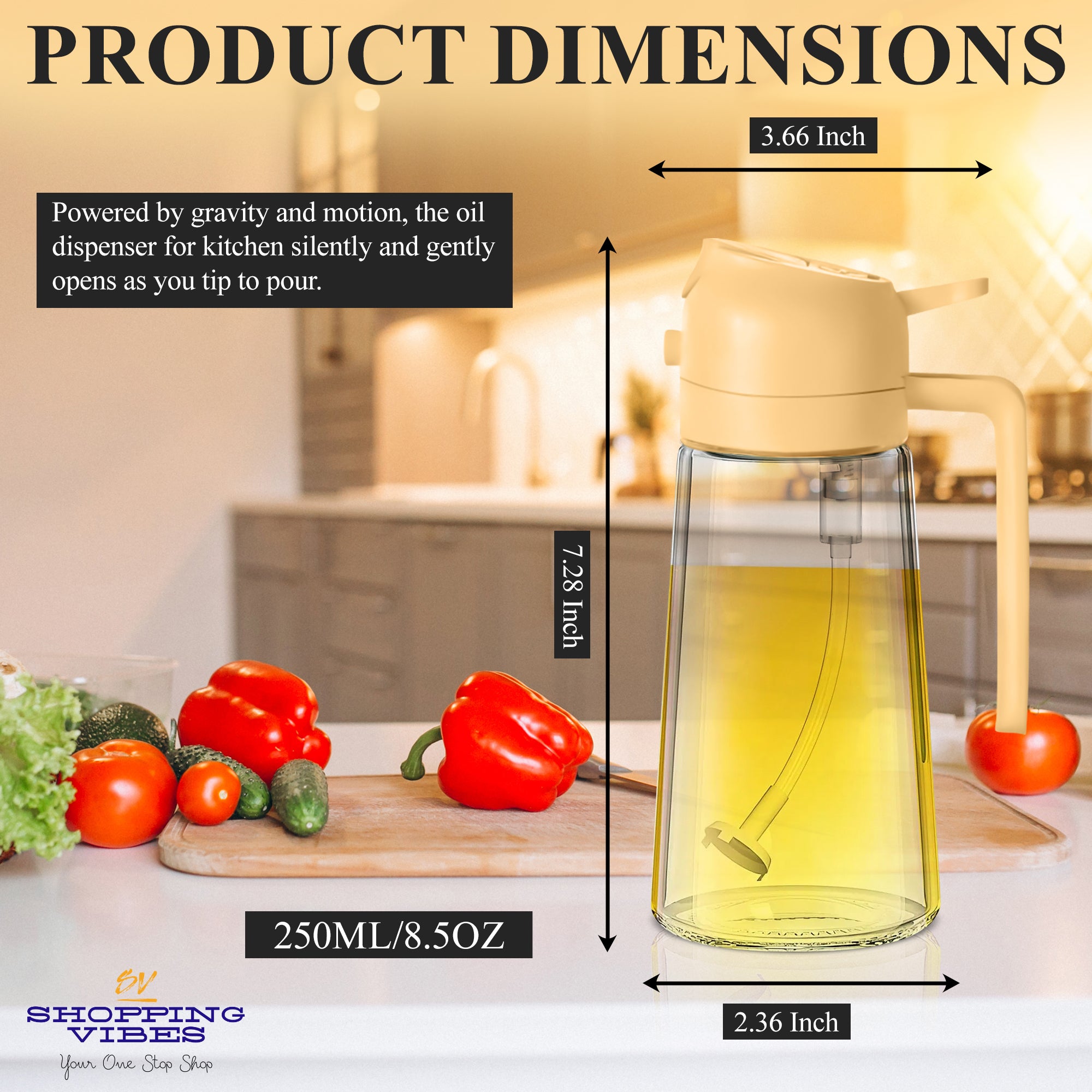 2-in-1 Oil Dispenser and Sprayer