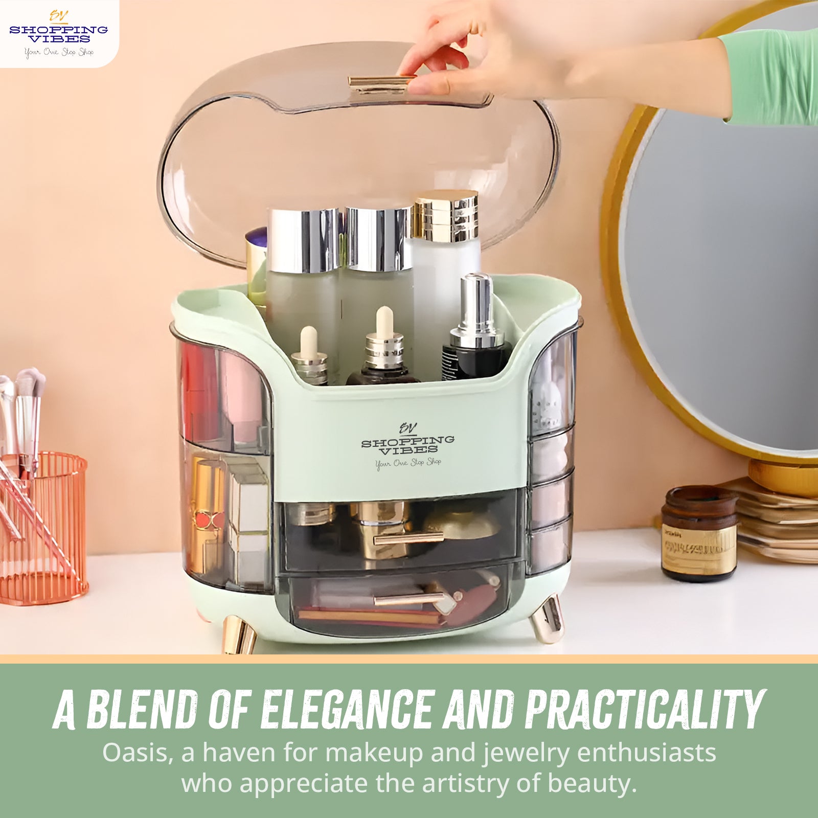 Cosmetics & Makeup Organizer