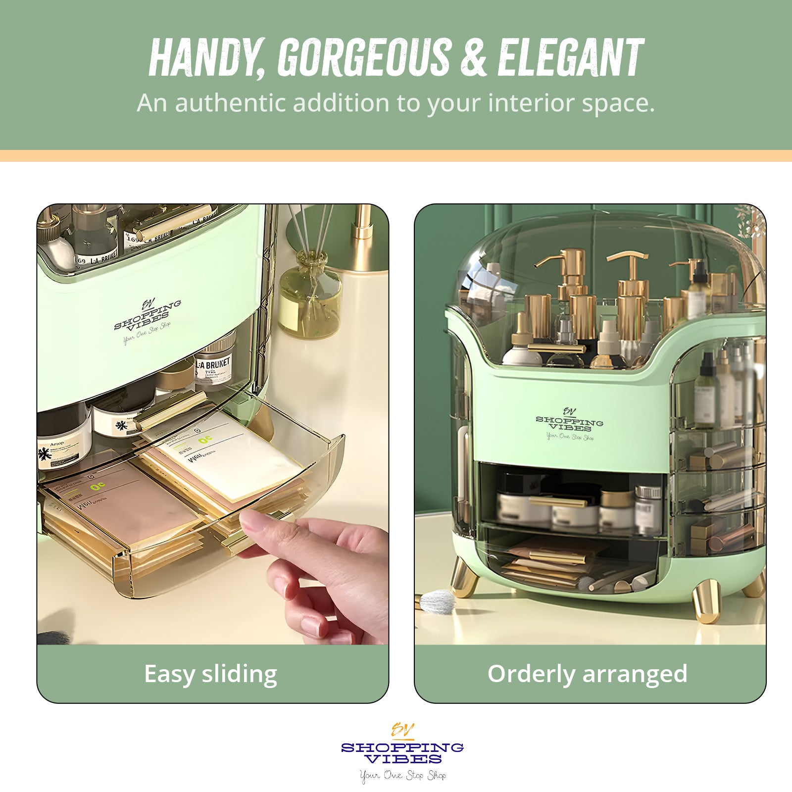 Cosmetics & Makeup Organizer