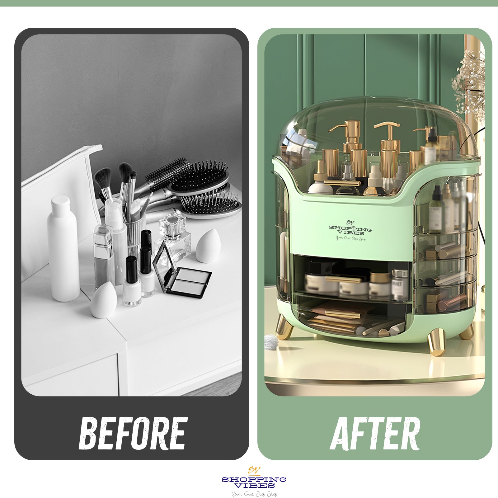 Cosmetics & Makeup Organizer