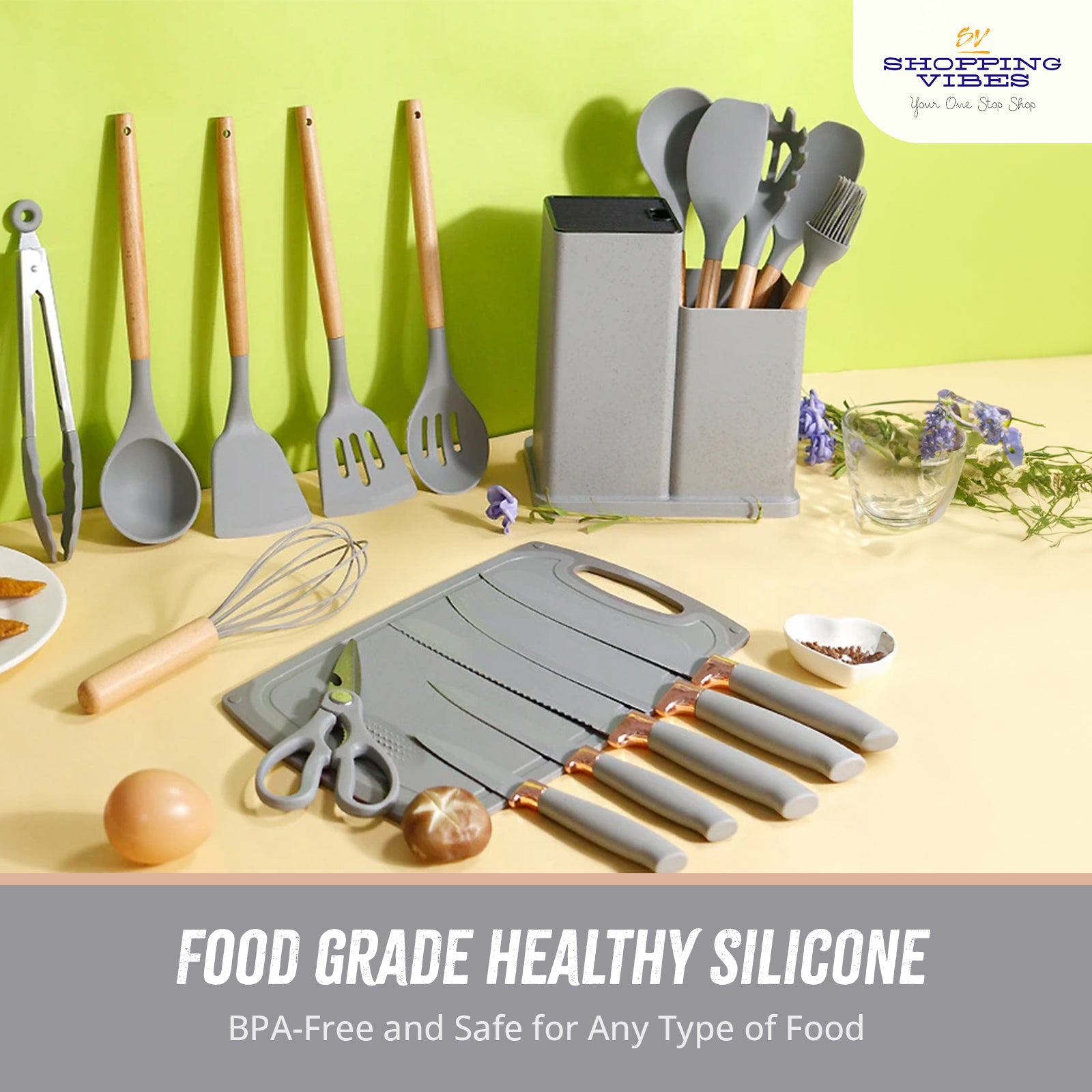 Kitchen Utensils 19 pcs Set