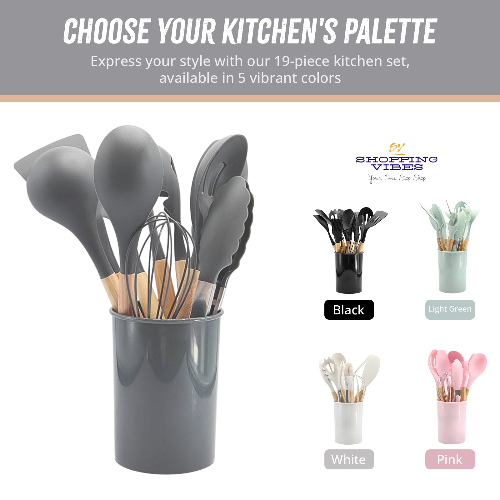 Kitchen Utensils 12 pcs Set