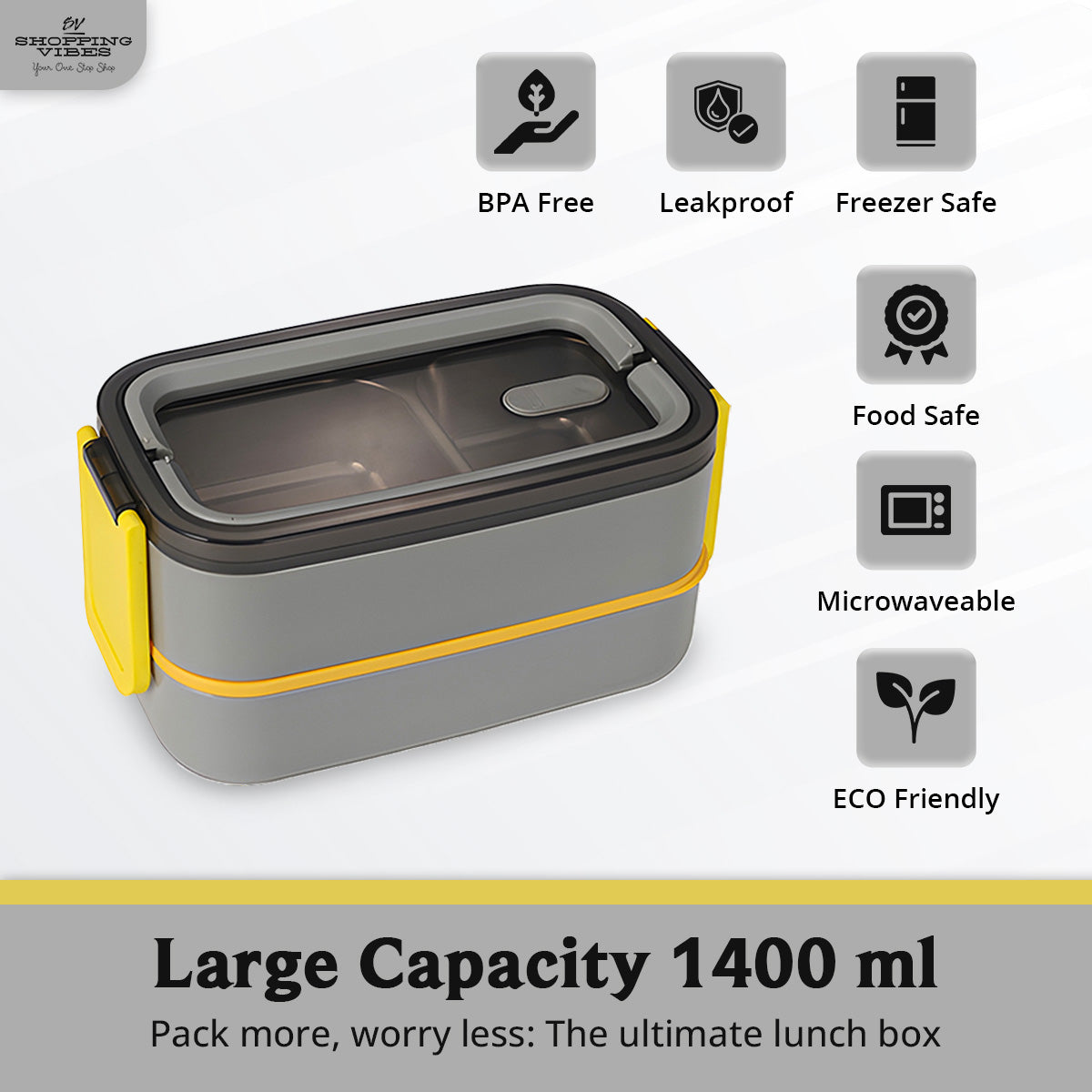 Bento Lunch Box with Bag Set