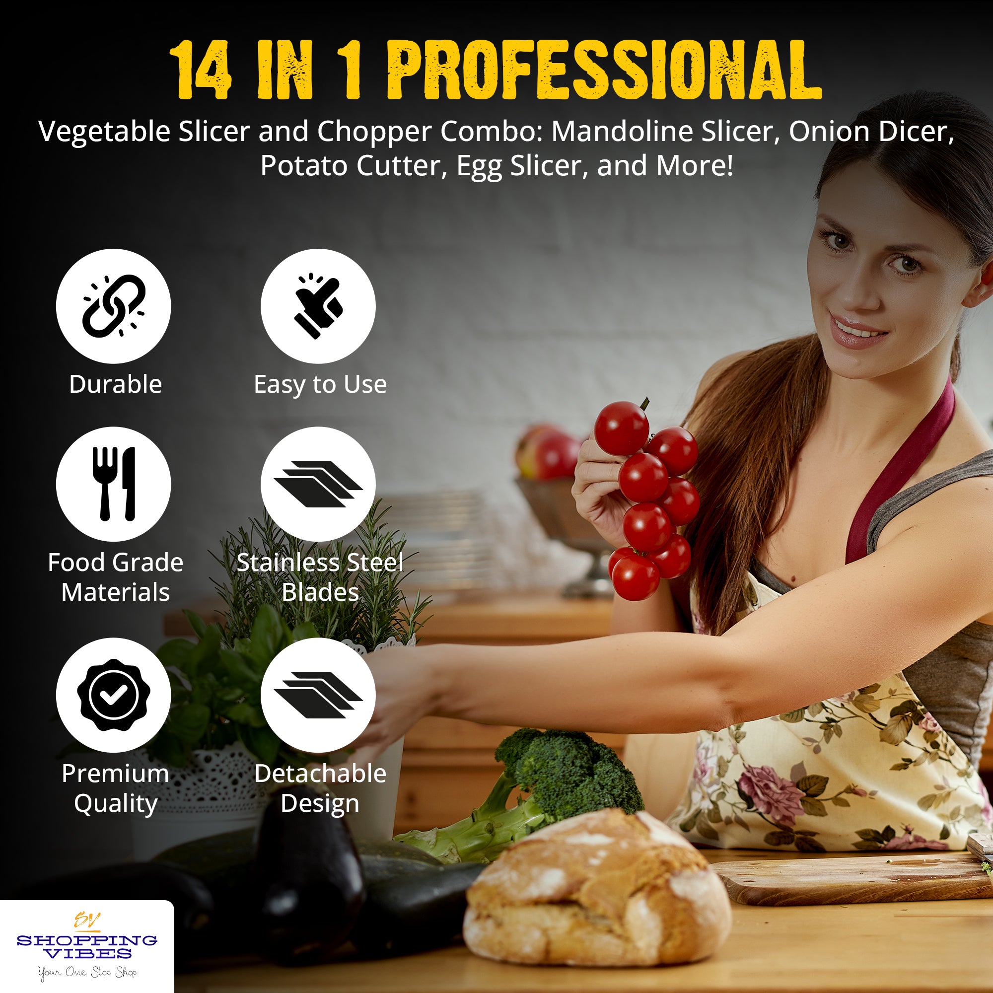 Vegetable Slicer and Chopper