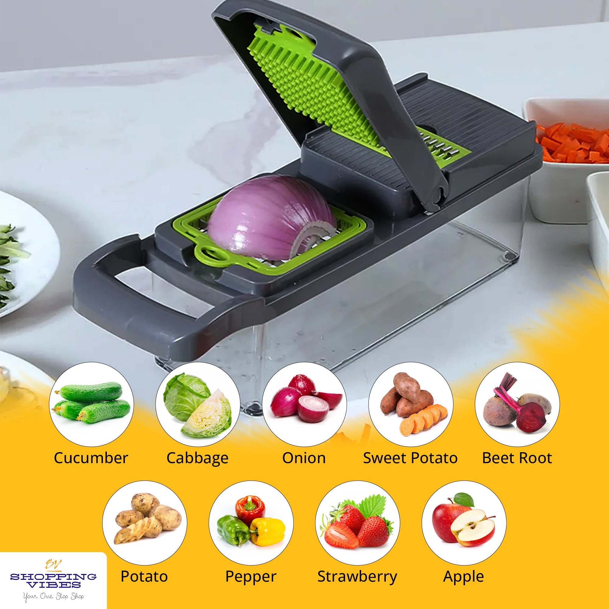 Vegetable Slicer and Chopper