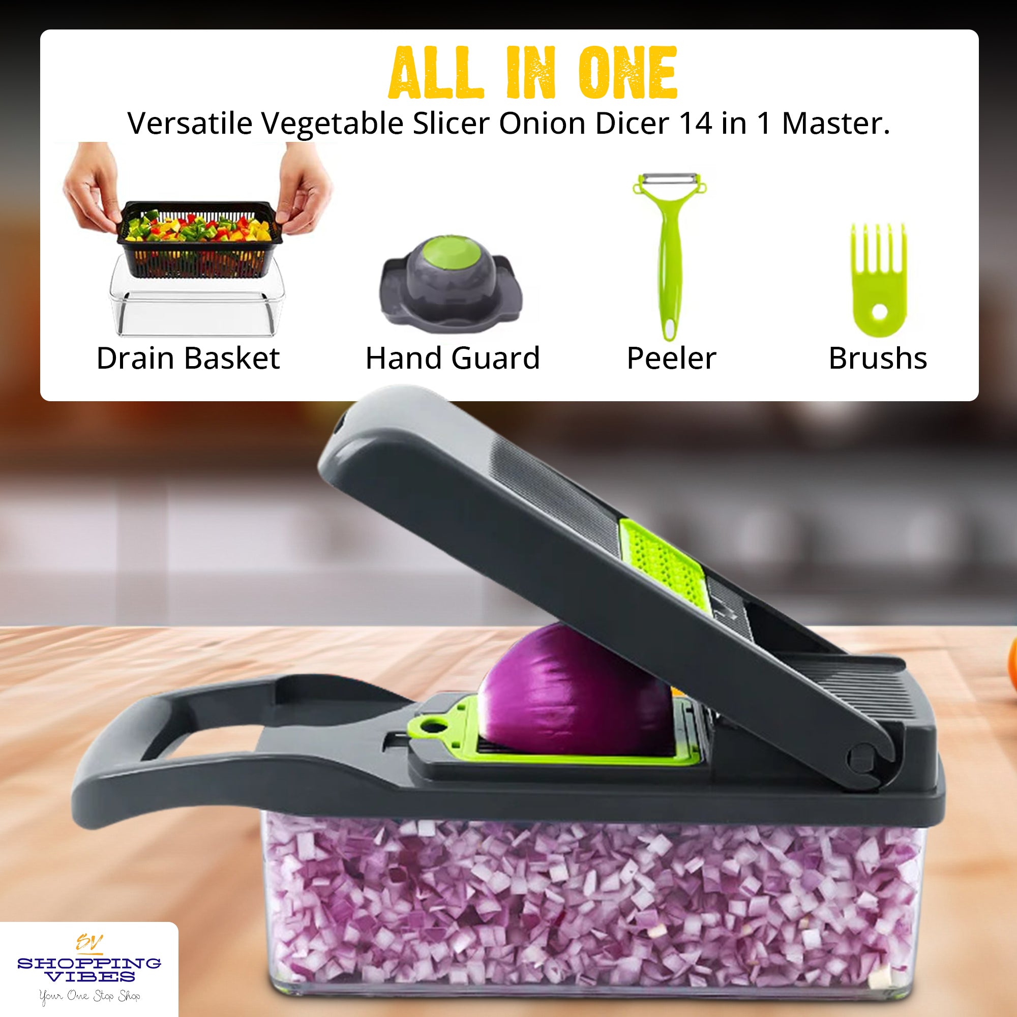 Vegetable Slicer and Chopper