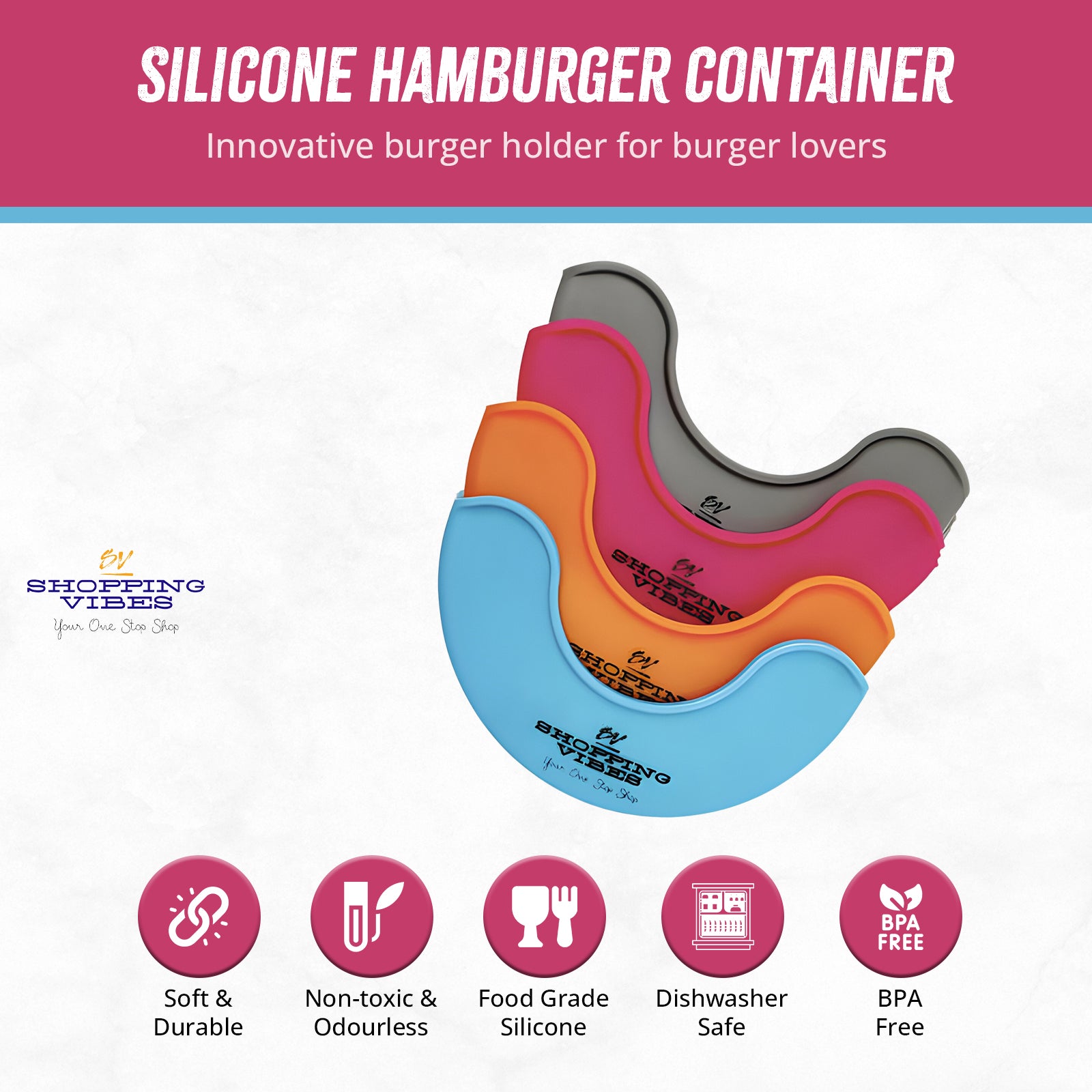 Burger Holder_Set of 4