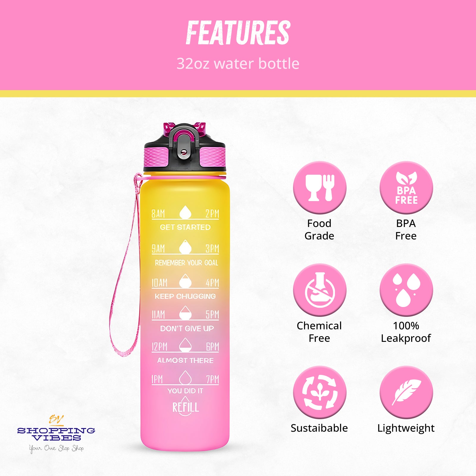 Sports Water Bottle