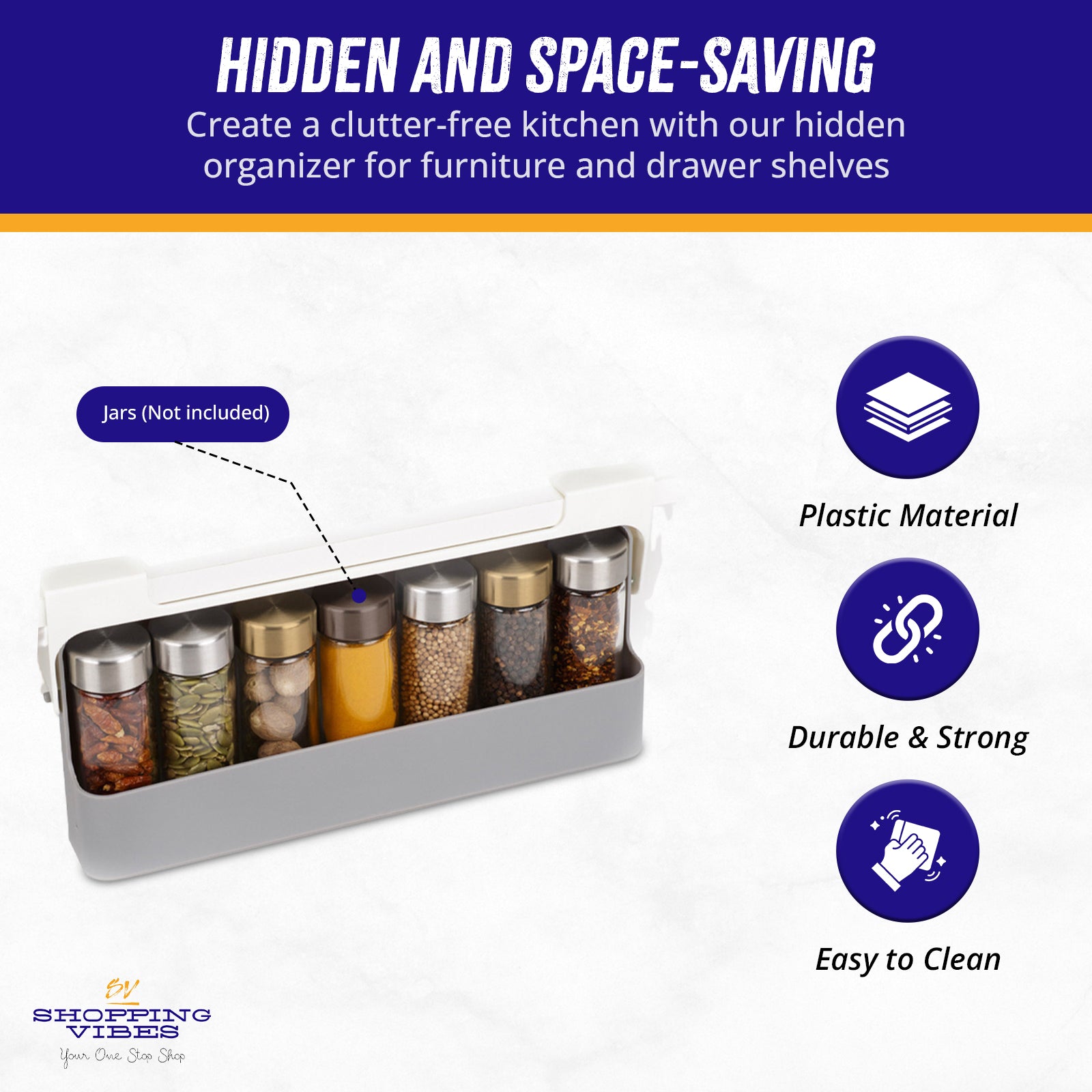 Seasoning Spice Jars Rack