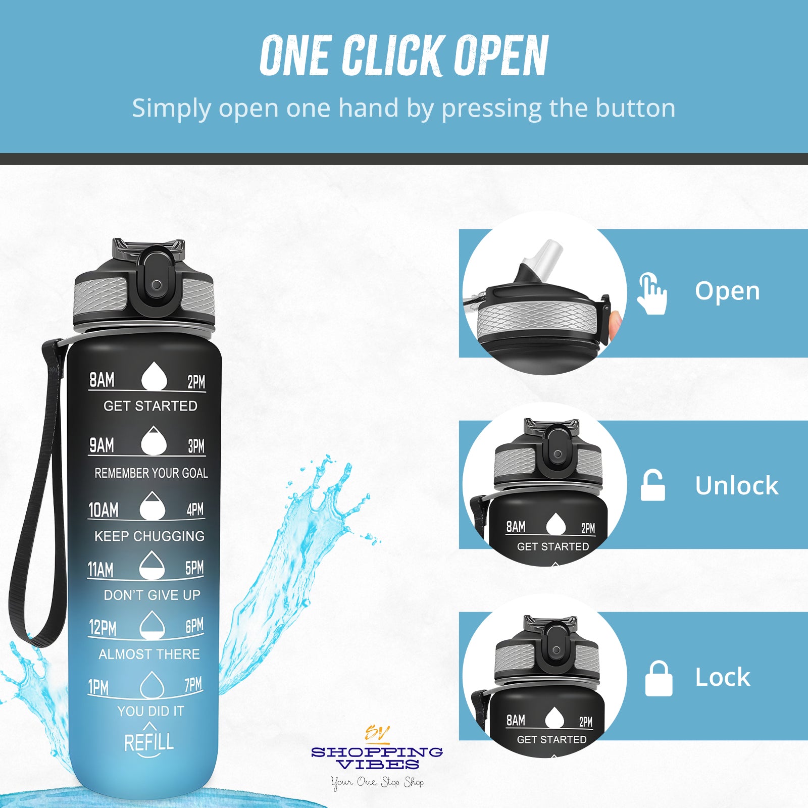 Sports Water Bottle