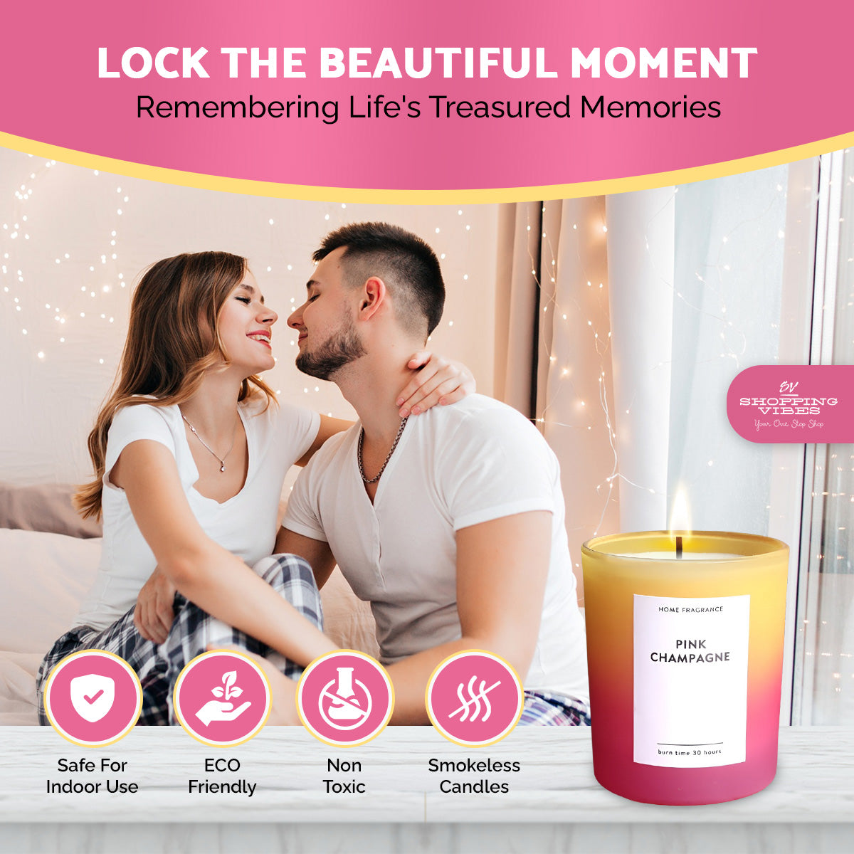 Scented Candles_Pink Champagne & Arabian Nights