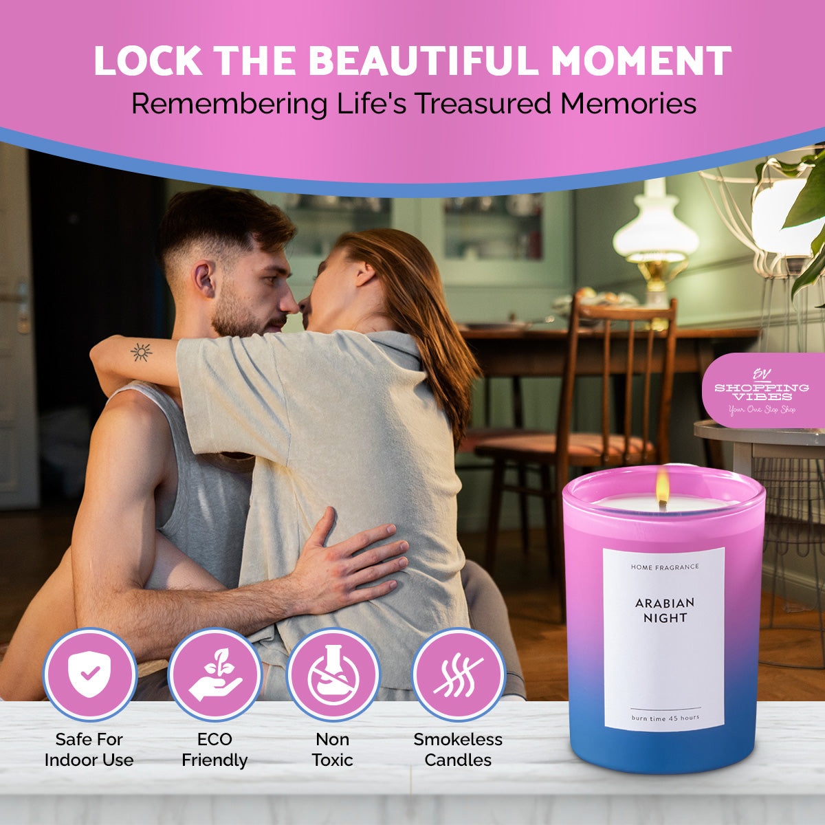 Scented Candles_Pink Champagne & Arabian Nights