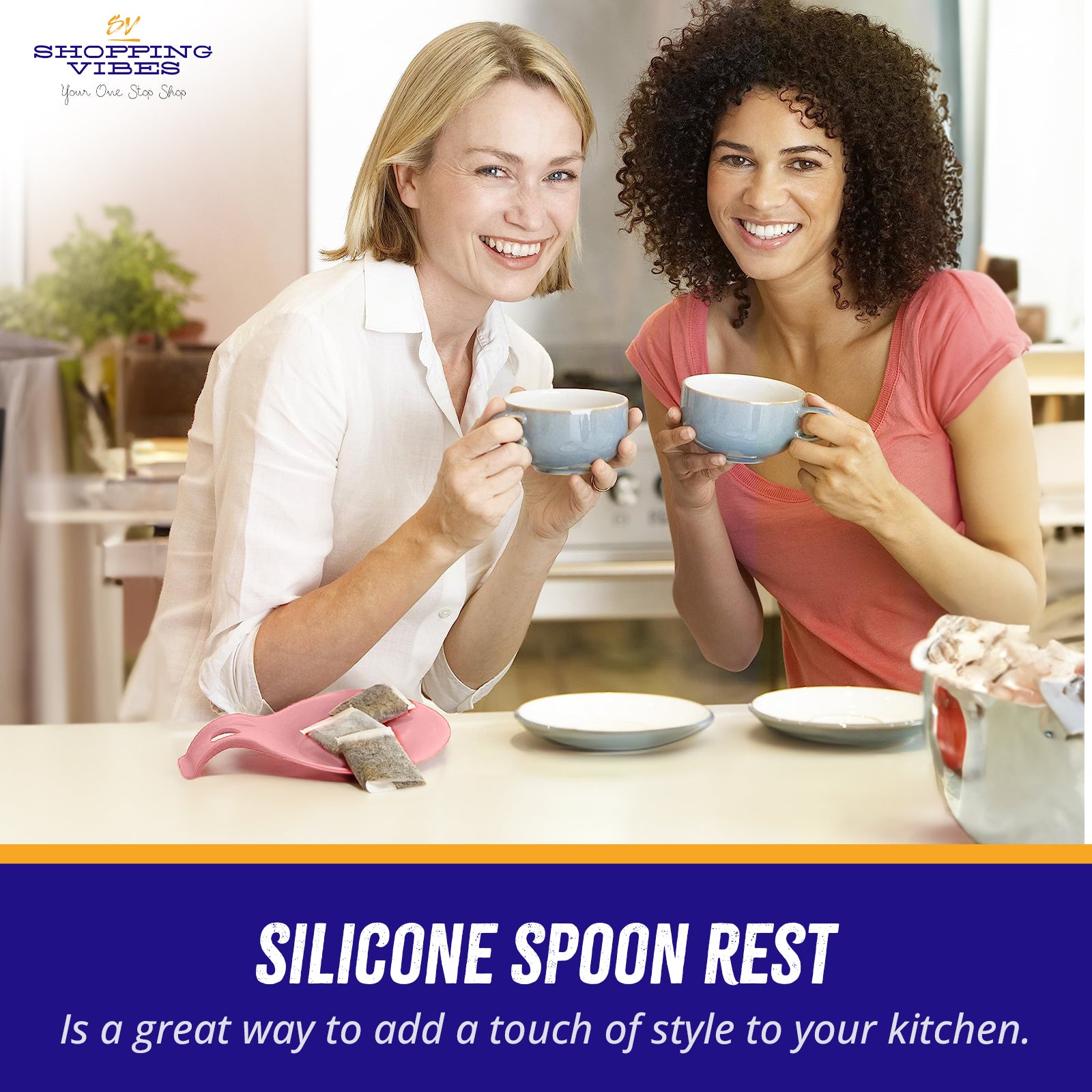 Silicone Spoon Holder Set of 5