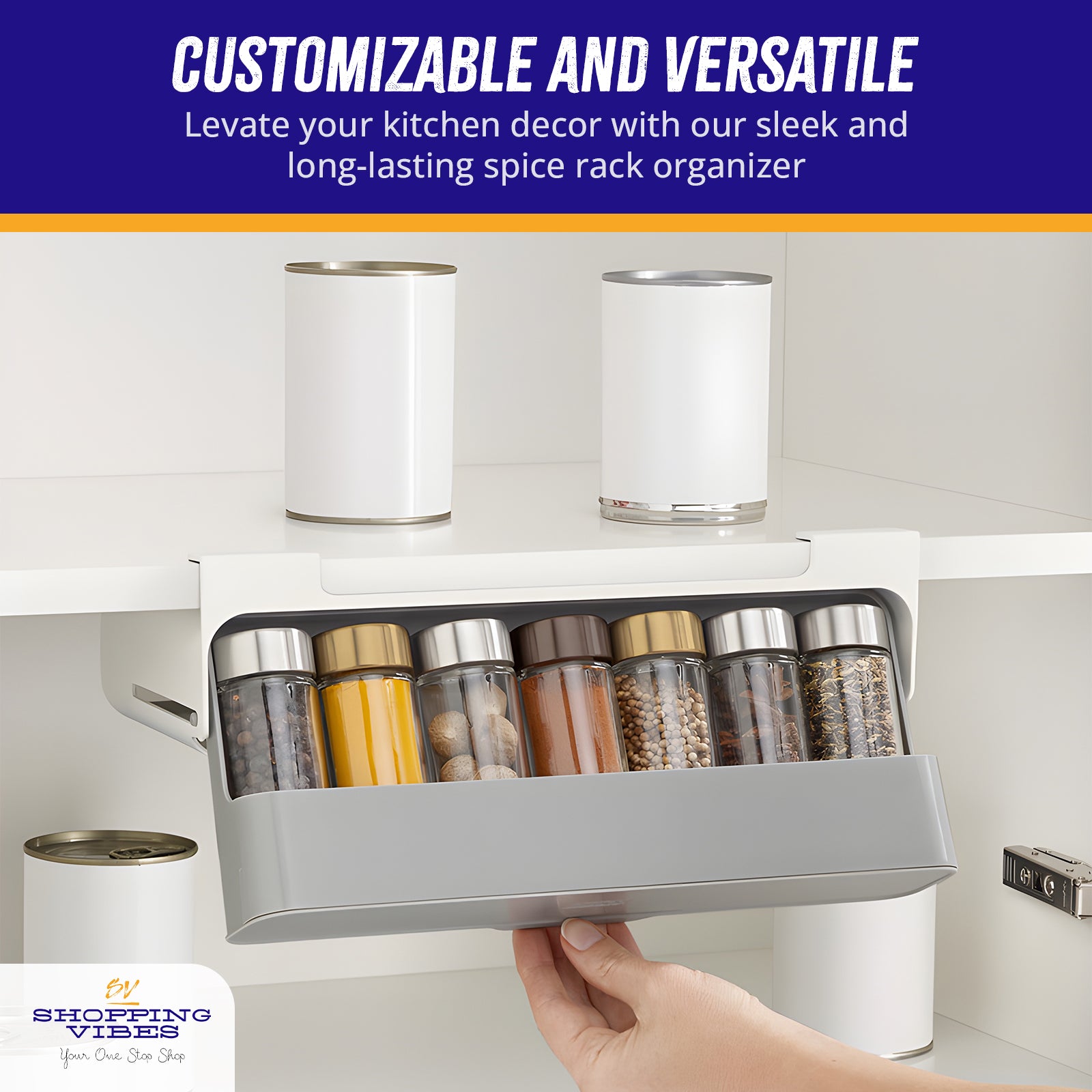 Seasoning Spice Jars Rack