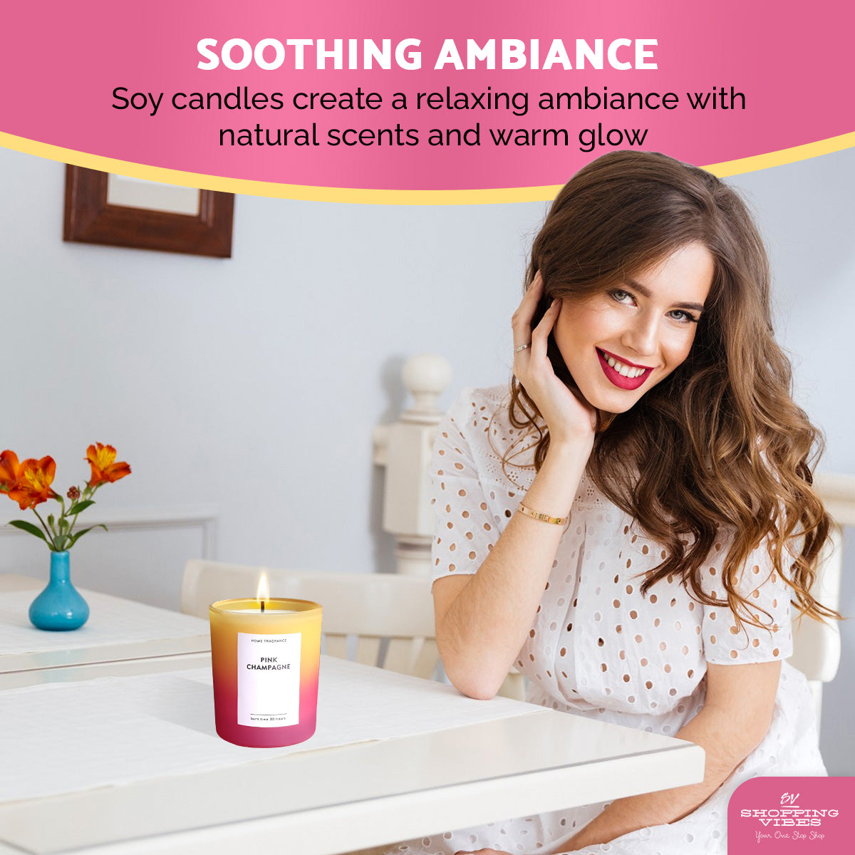 Scented Candles_Pink Champagne & Arabian Nights