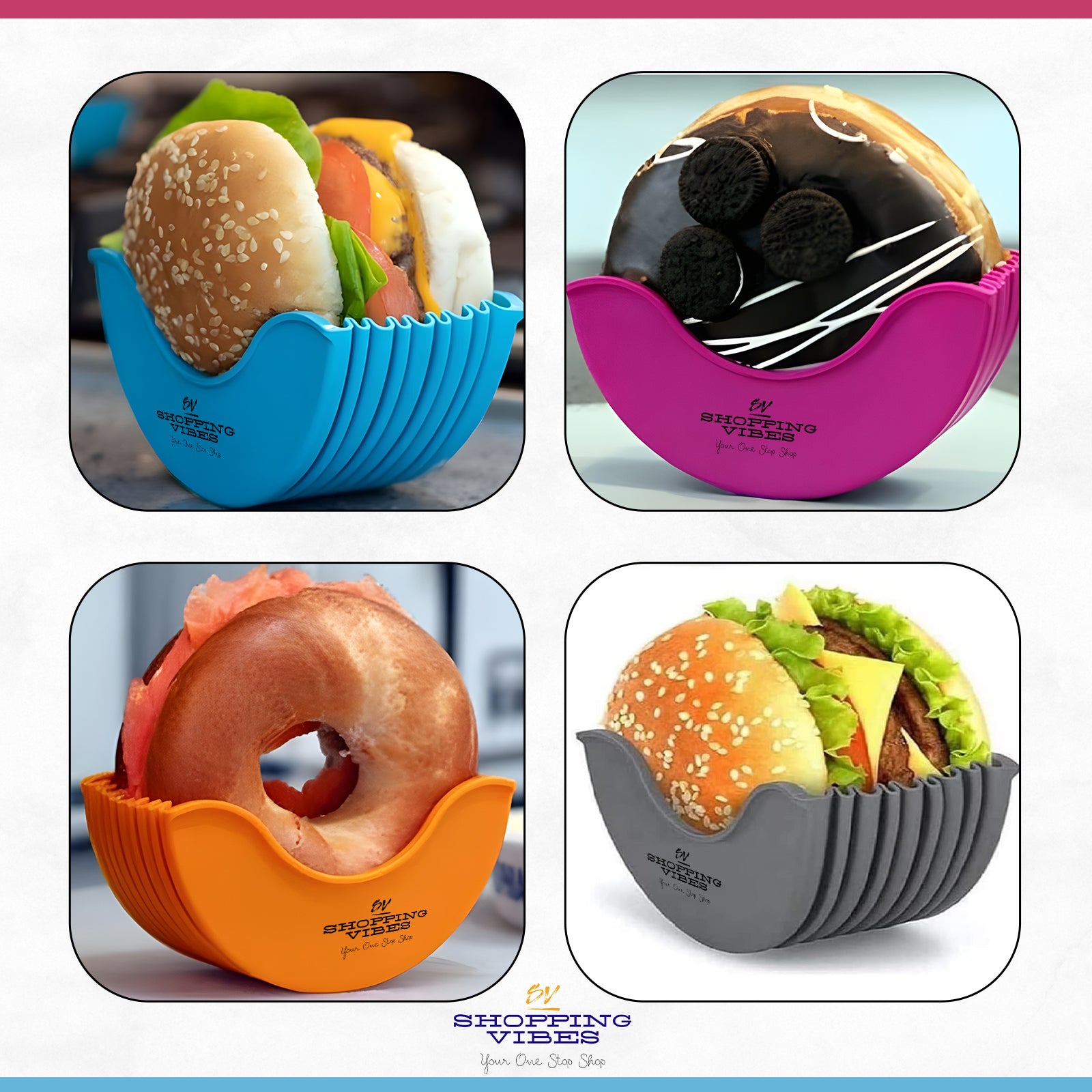Burger Holder_Set of 4