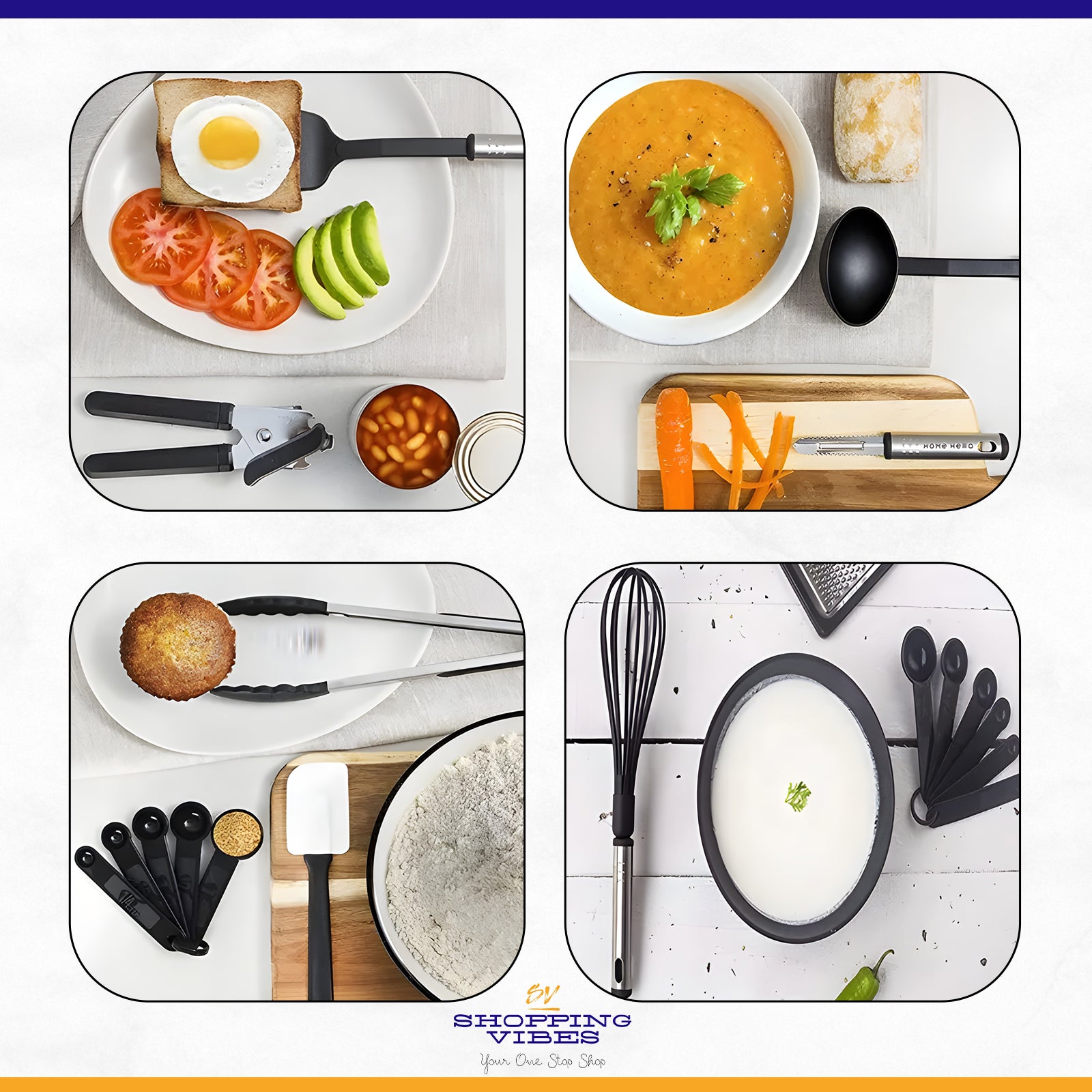 Kitchen Utensils 25 pcs Set