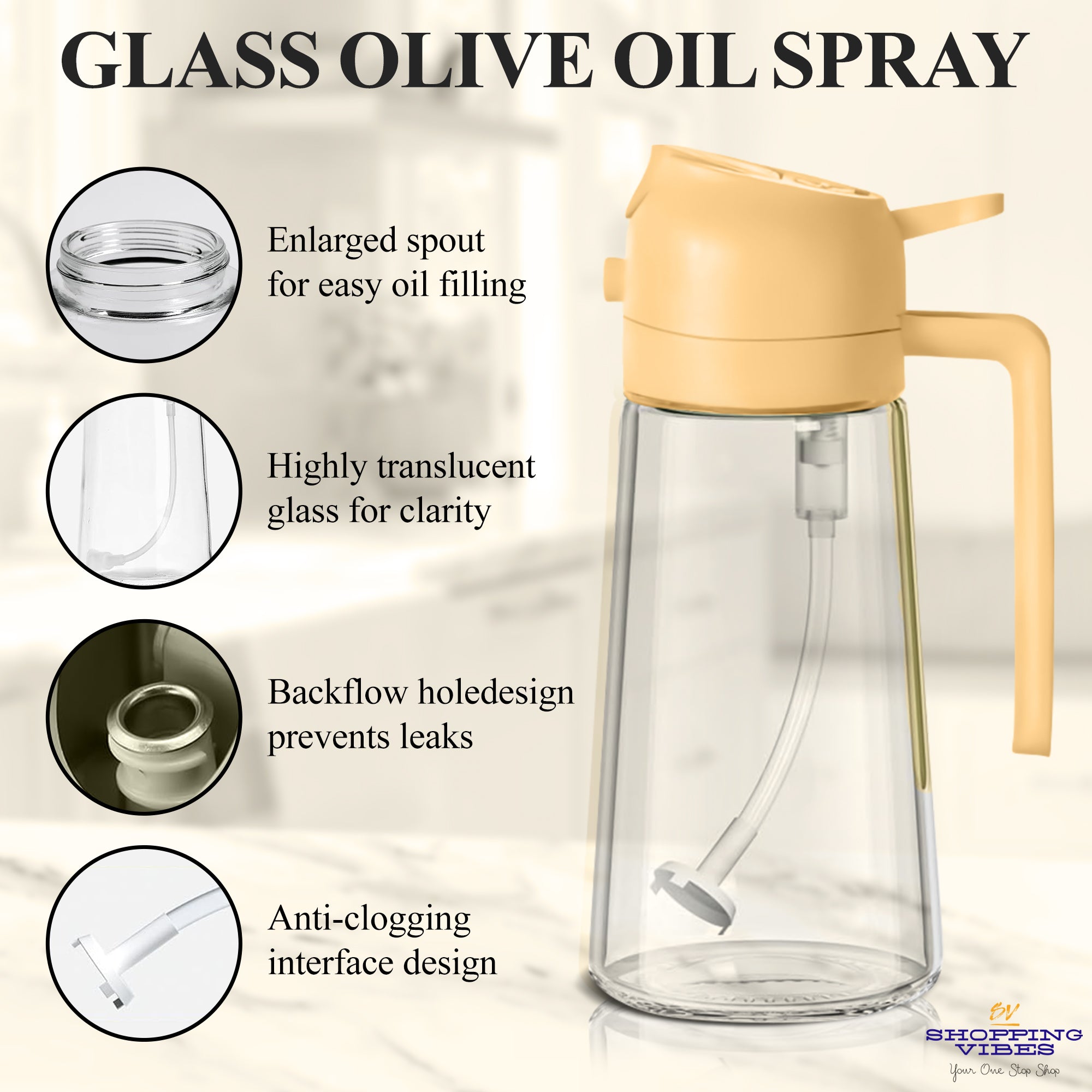 2-in-1 Oil Dispenser and Sprayer