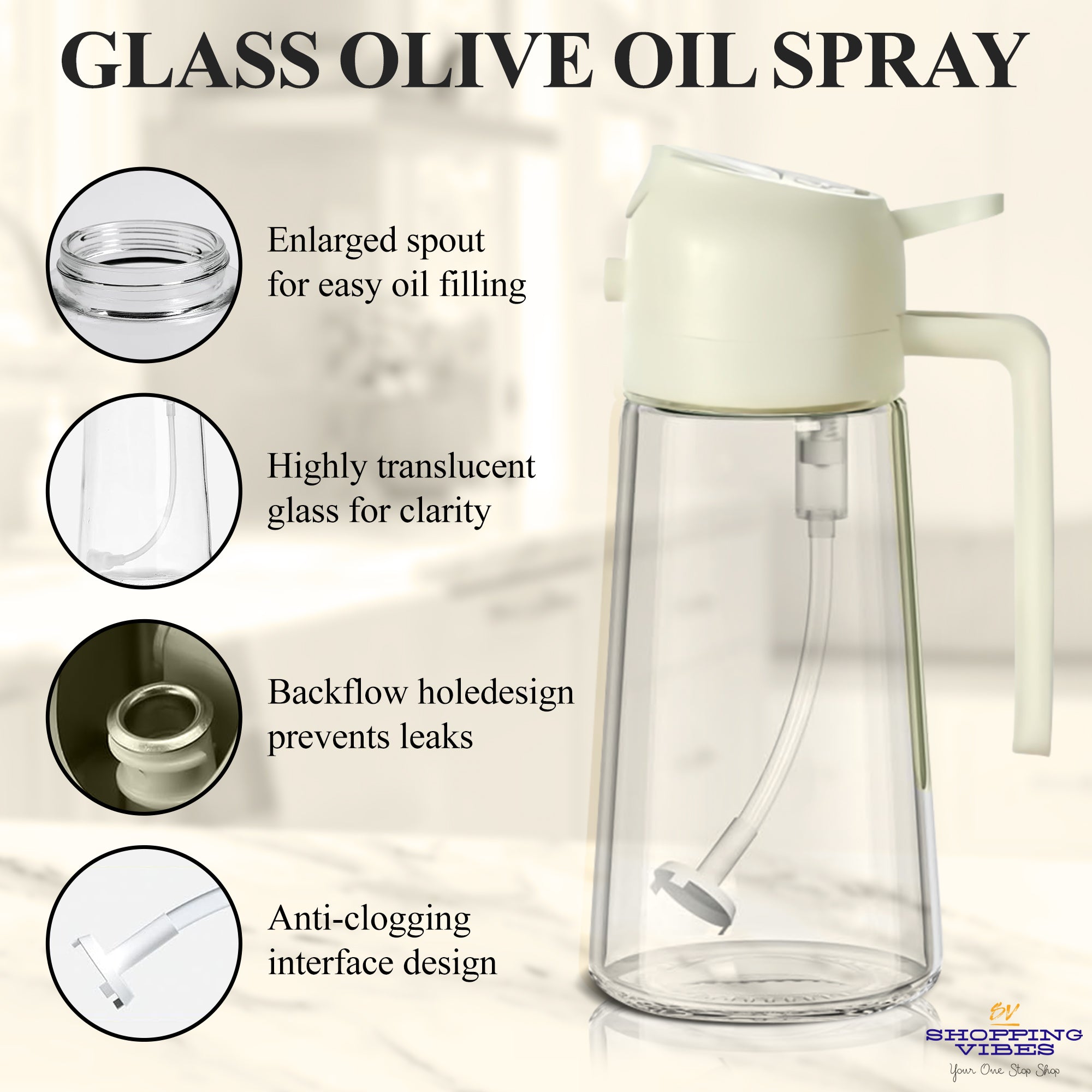 2-in-1 Oil Dispenser and Sprayer