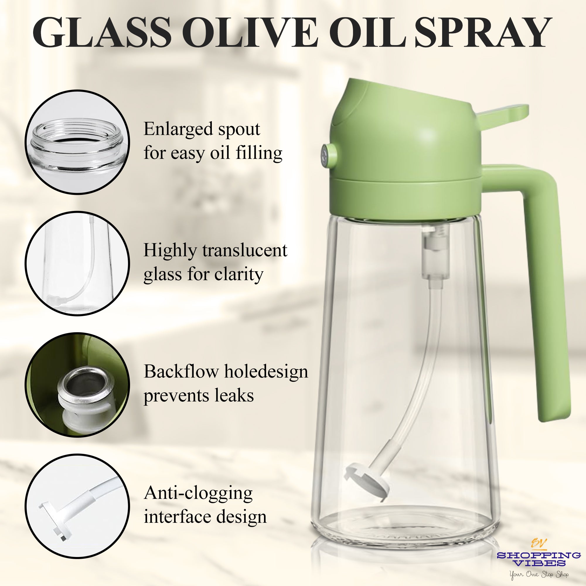 2-in-1 Oil Dispenser and Sprayer