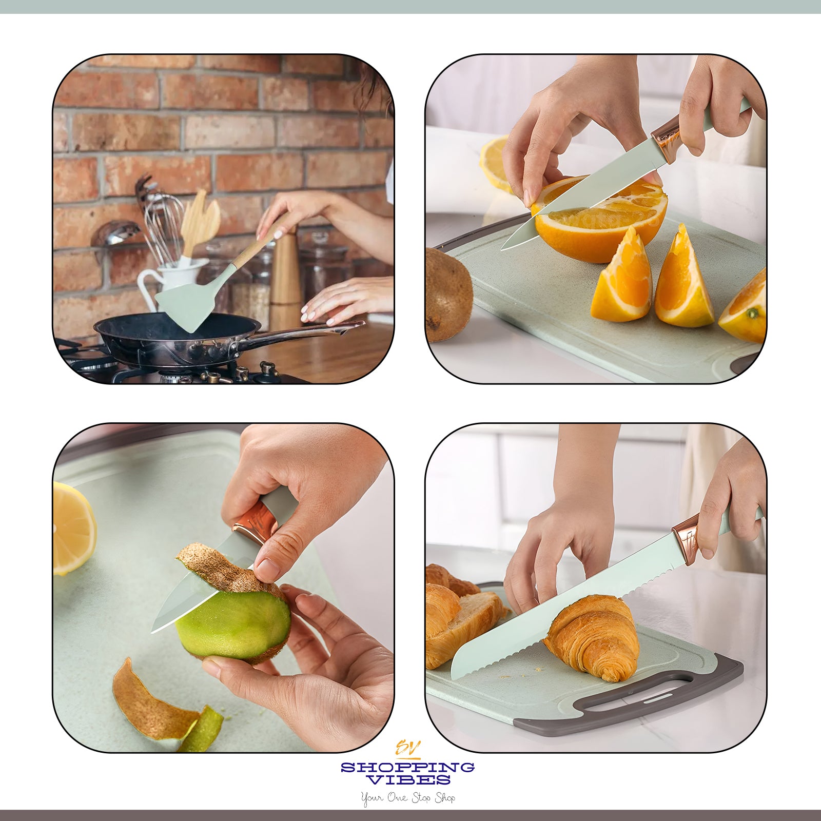 Kitchen Utensils 19 pcs Set