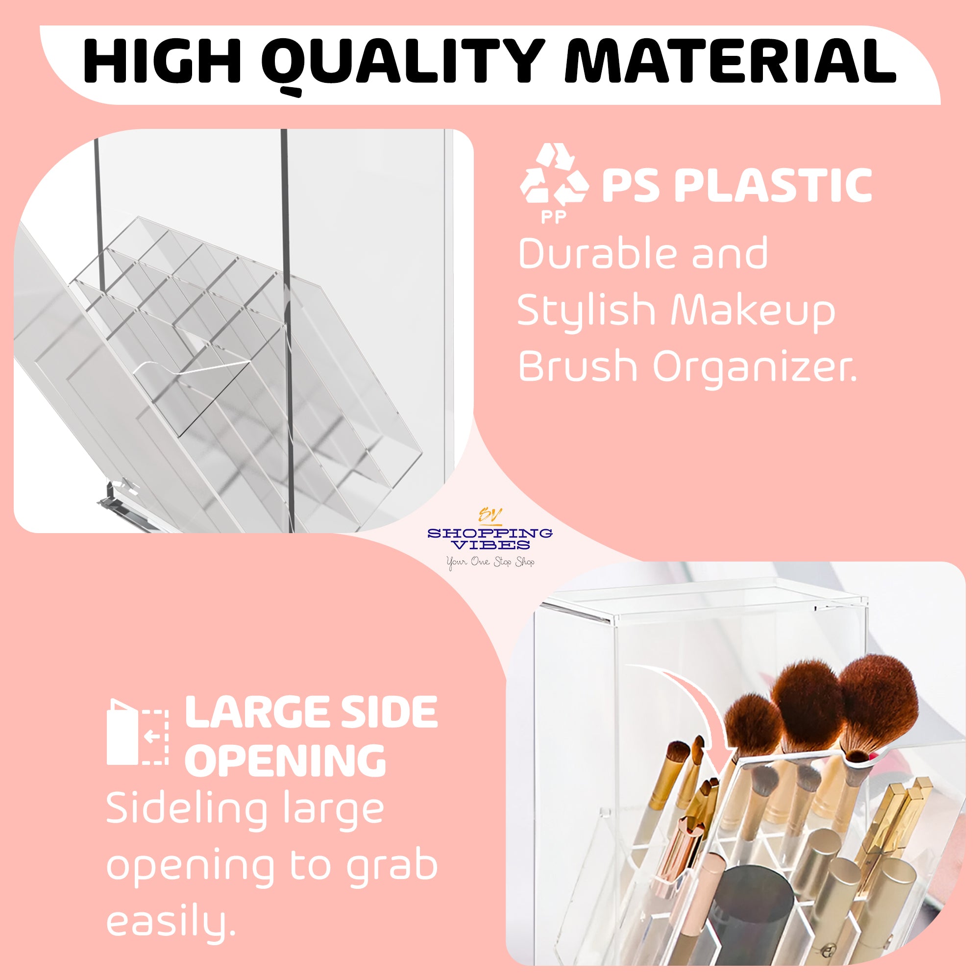 Acrylic Makeup Storage Organizer