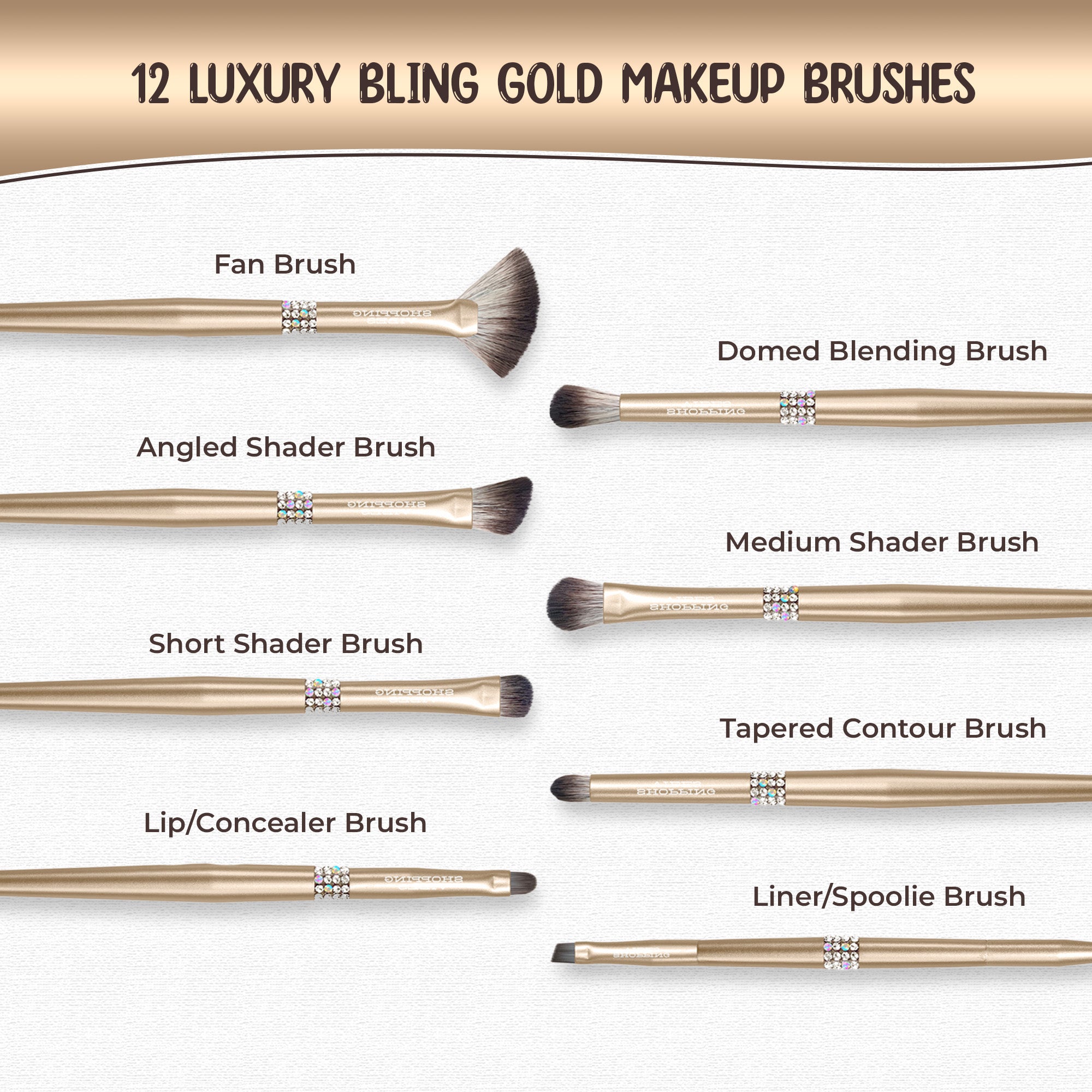Makeup Brushes Set