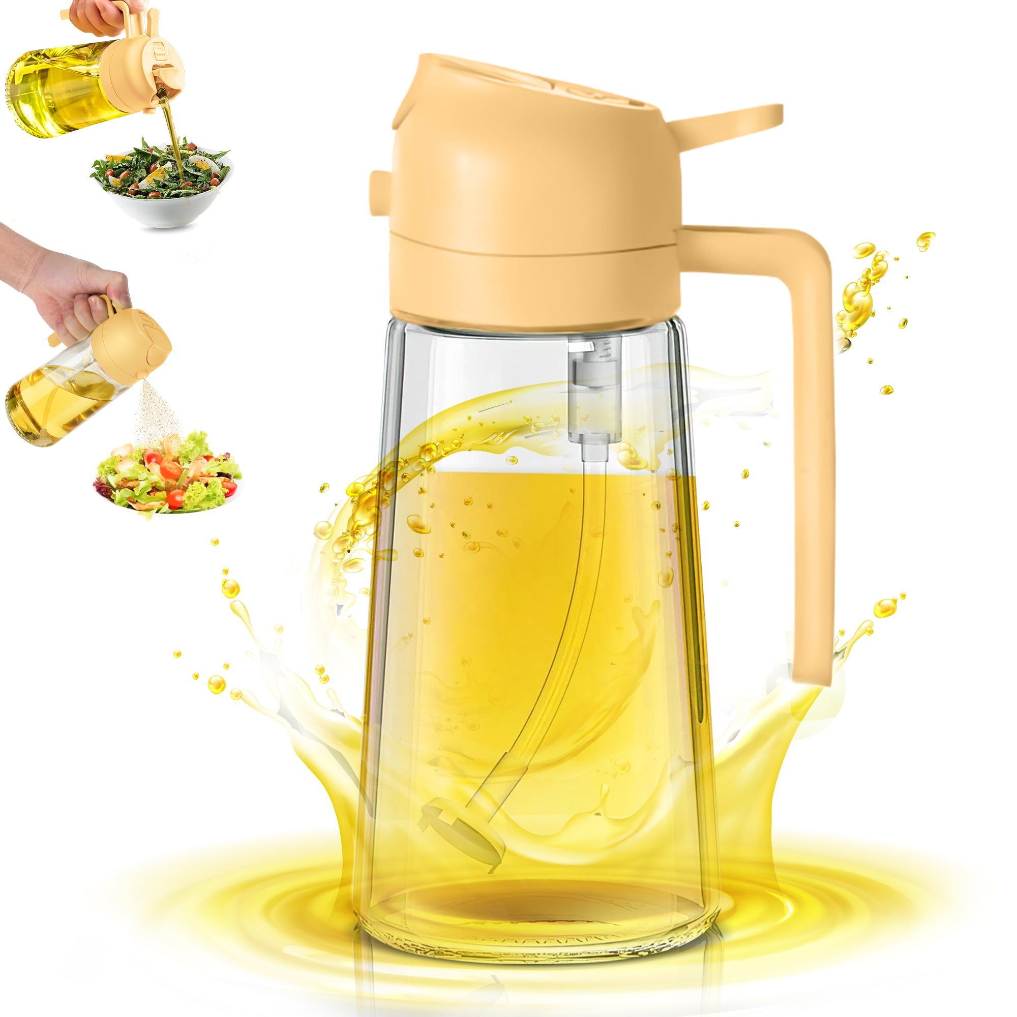 2-in-1 Oil Dispenser and Sprayer