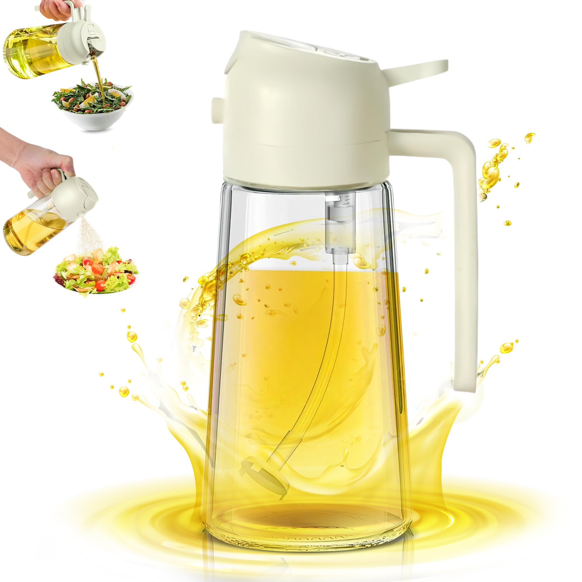 2-in-1 Oil Dispenser and Sprayer