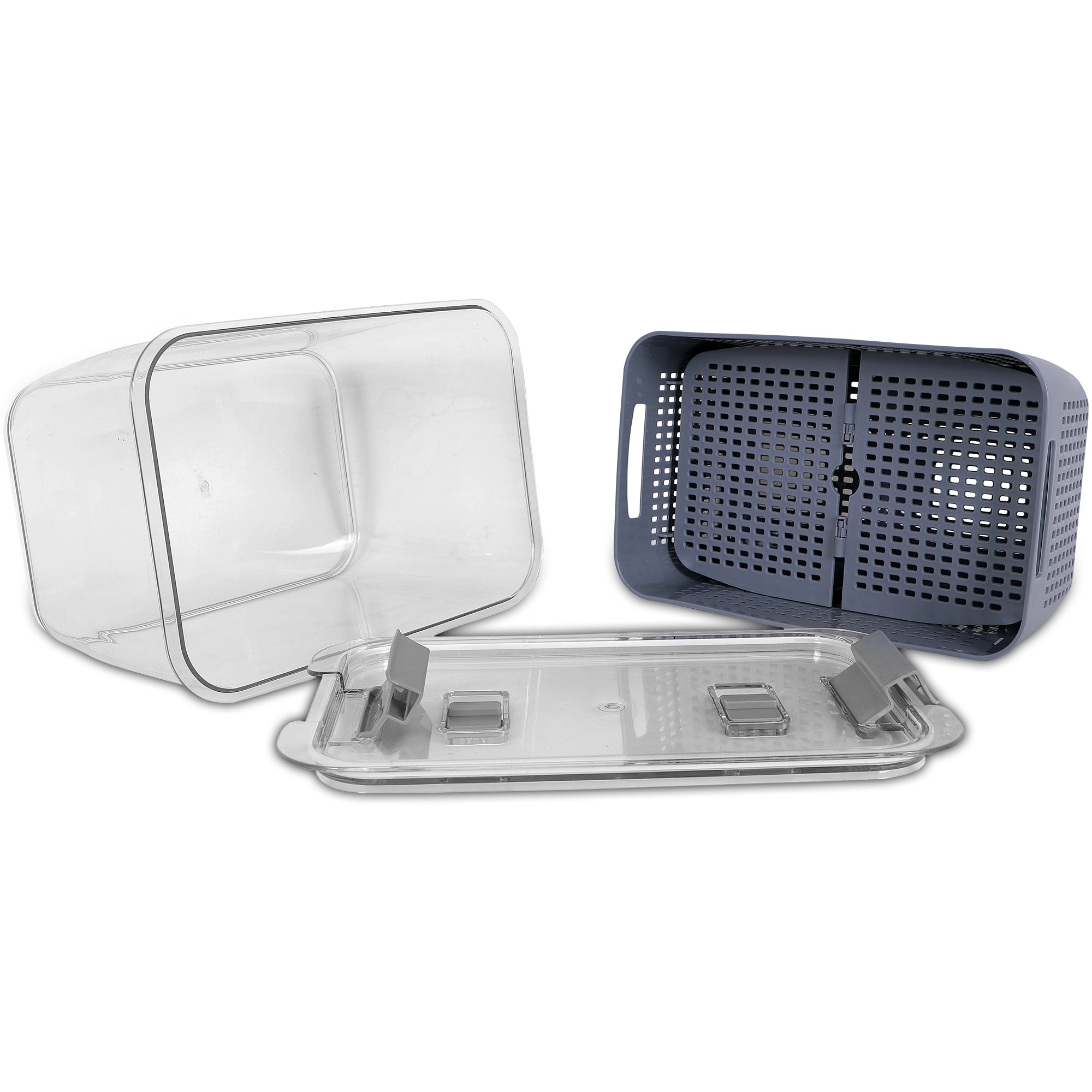 Airtight Fridge Storage Grey Box