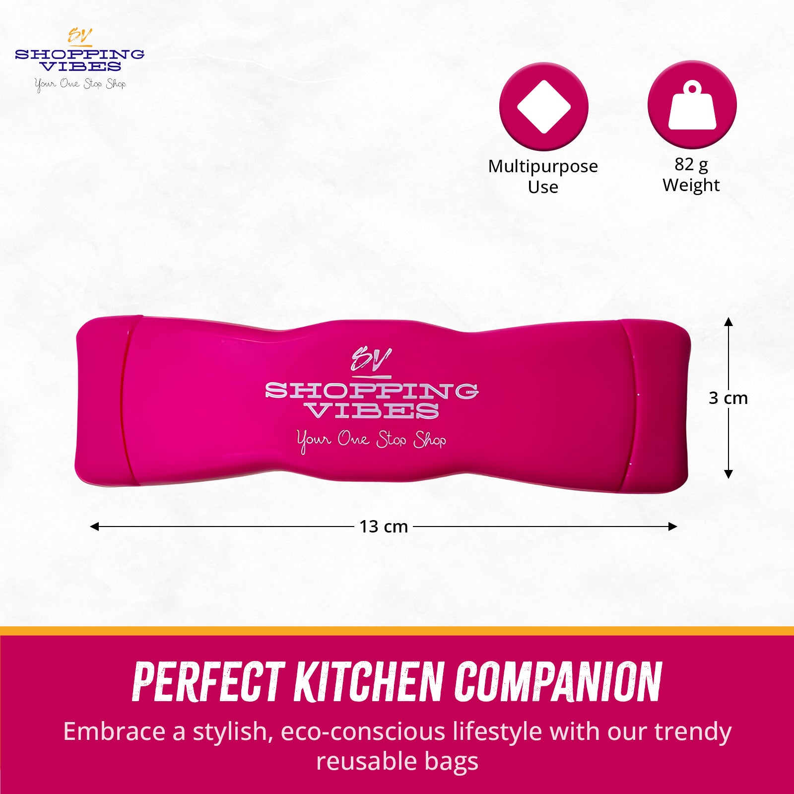 Plastic Bag Clip Holder