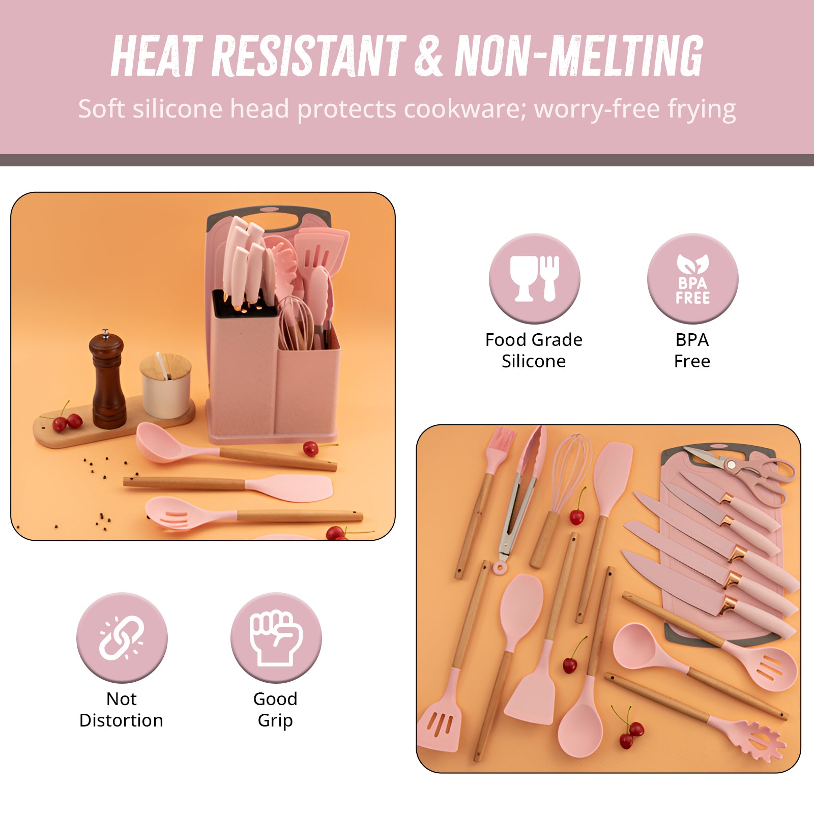 Kitchen Utensils 19 pcs Set