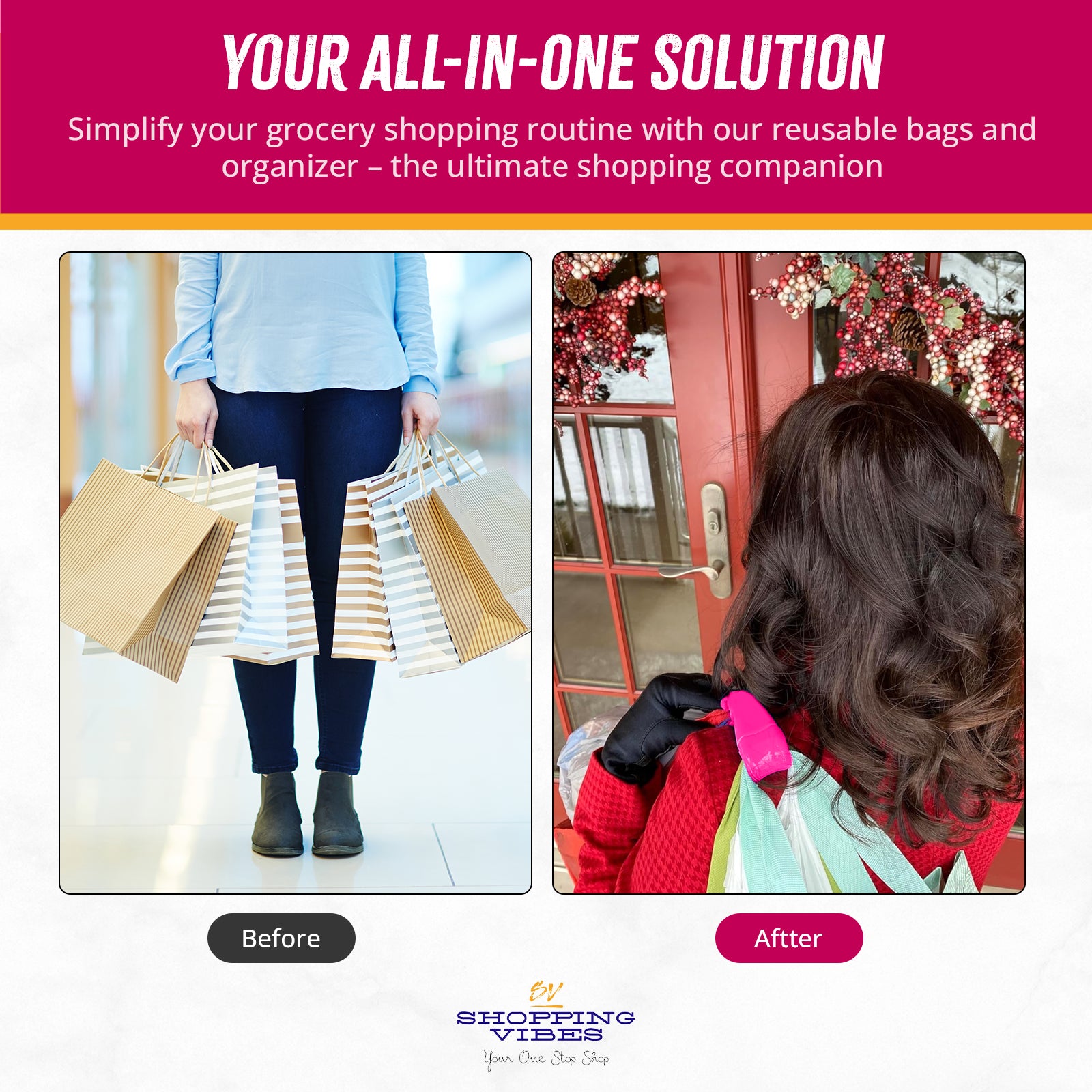 Plastic Bag Clip Holder