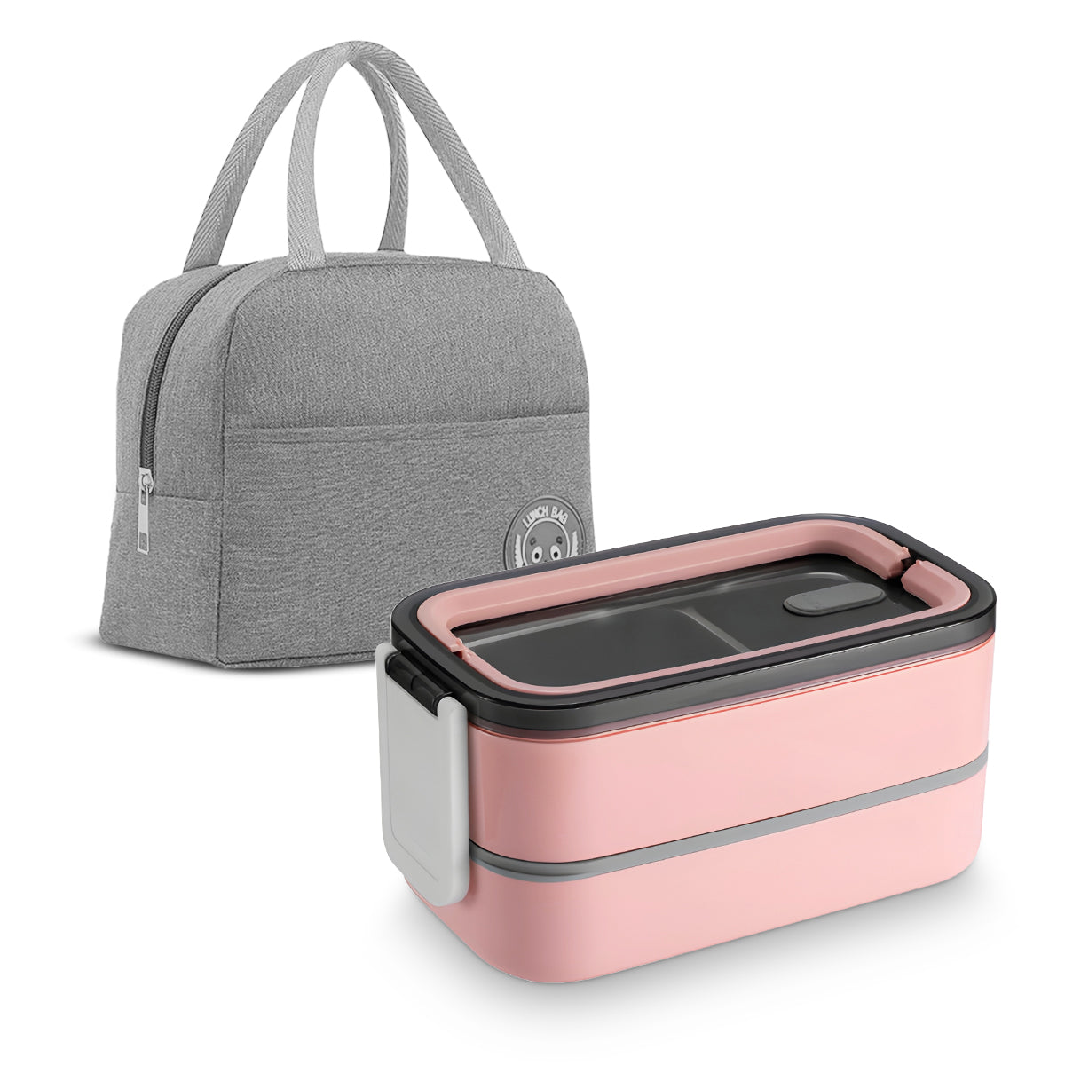 Bento Lunch Box with Bag Set