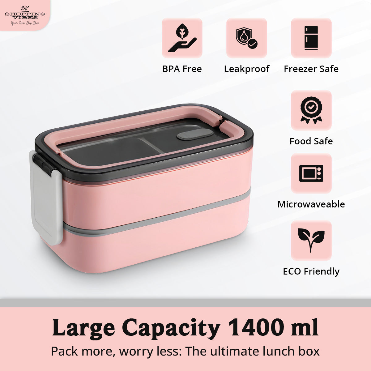 Bento Lunch Box with Bag Set